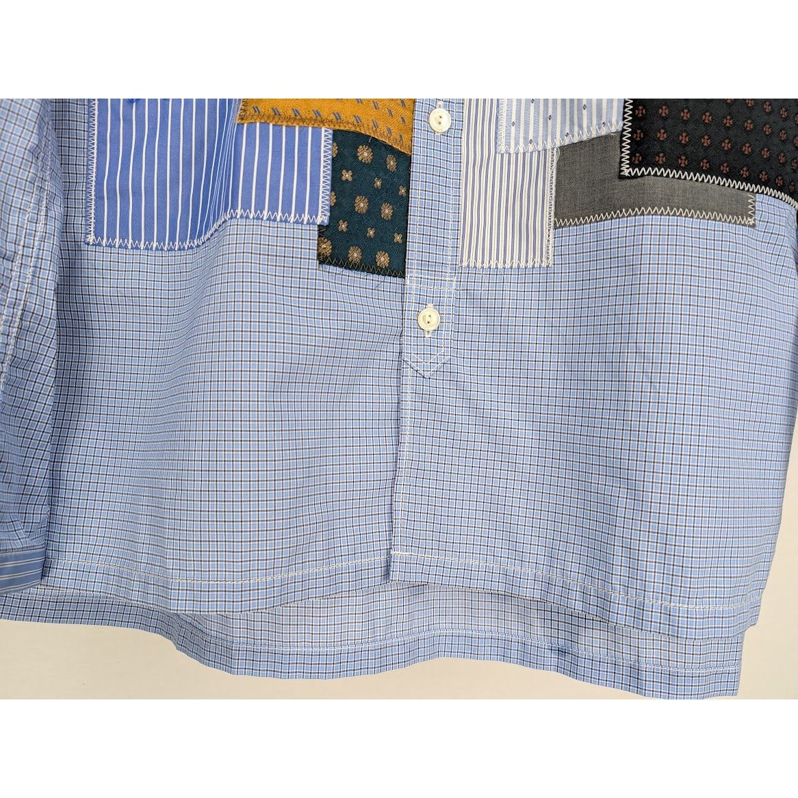 Junya Watanabe o1rshd1 Button up Shirt in Blue Size US L / EU 52-54 / 3 - 6 Thumbnail