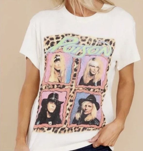 Daydreamer Daydreamer Poison Talk Dirty to Me Tour Tee ( M ) Size M / US 6-8 / IT 42-44 - 4 Thumbnail