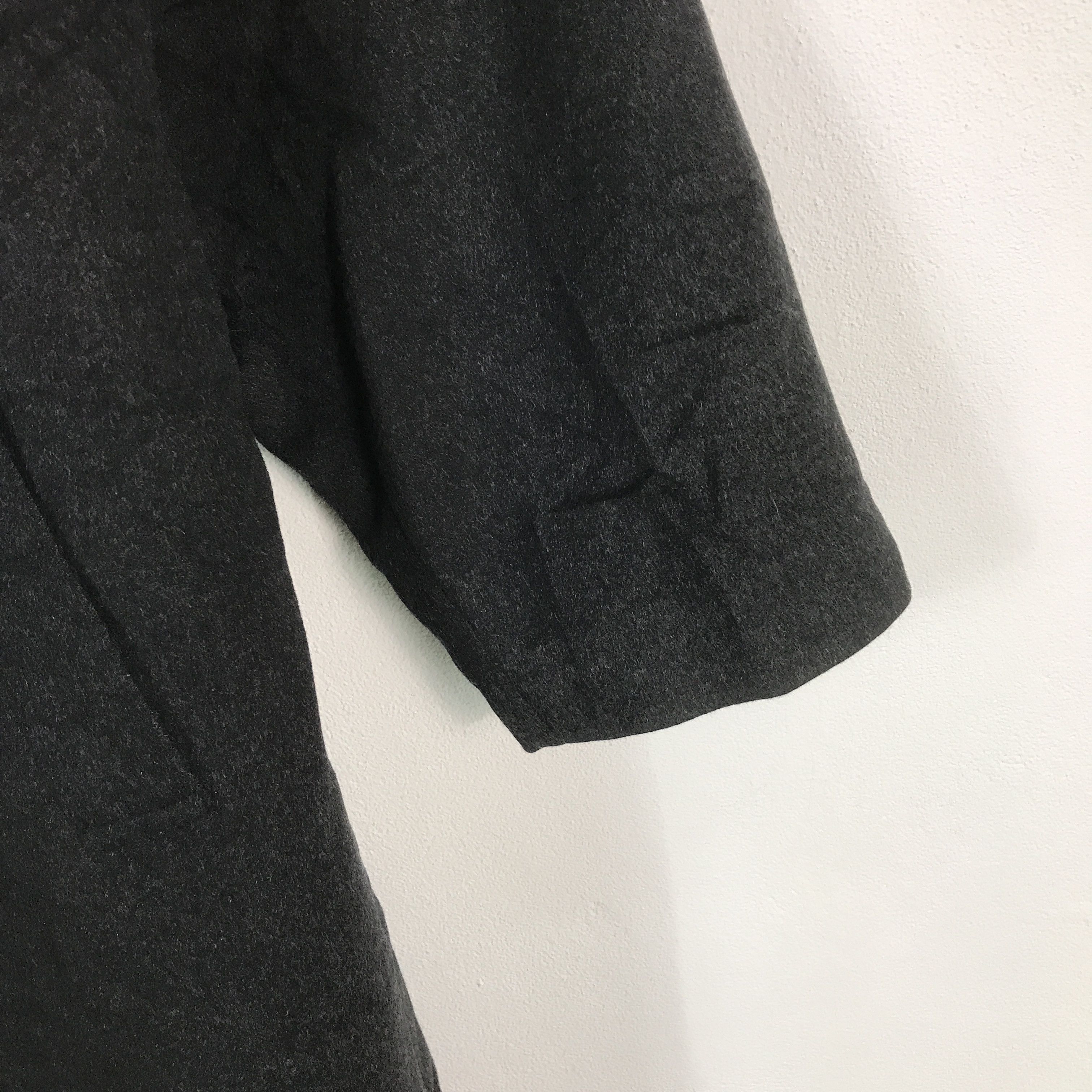Pierre Balmain × Vintage pierre balmain paris Wool button Long coat jacket Size US L / EU 52-54 / 3 - 6 Thumbnail