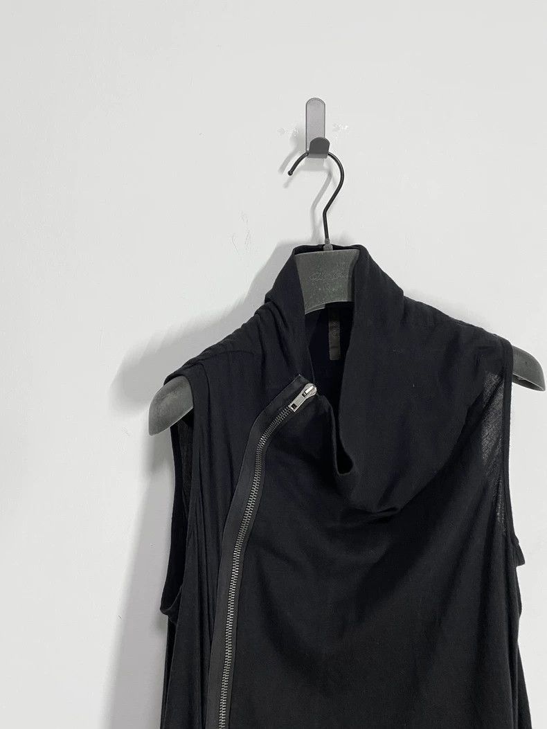 Rick Owens Asymmetrical Draped Vest by Rick Owens-2505 Size US M / EU 48-50 / 2 - 2 Thumbnail