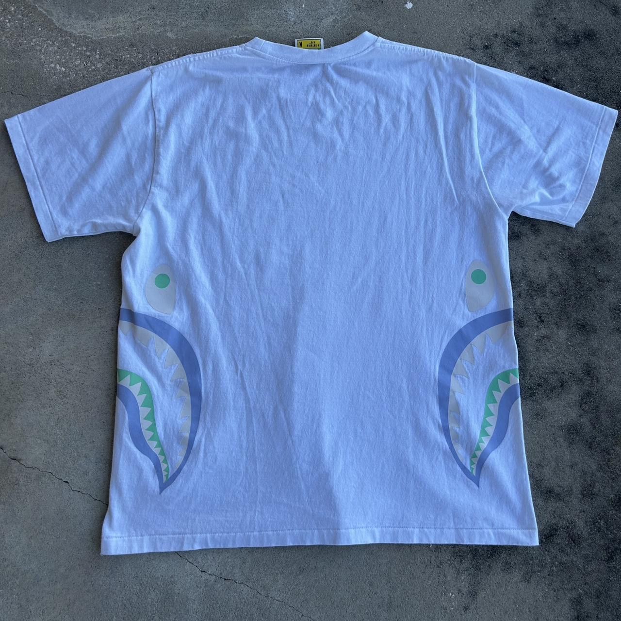 Bape Bape shark tee mens size M Size US M / EU 48-50 / 2 - 3 Thumbnail