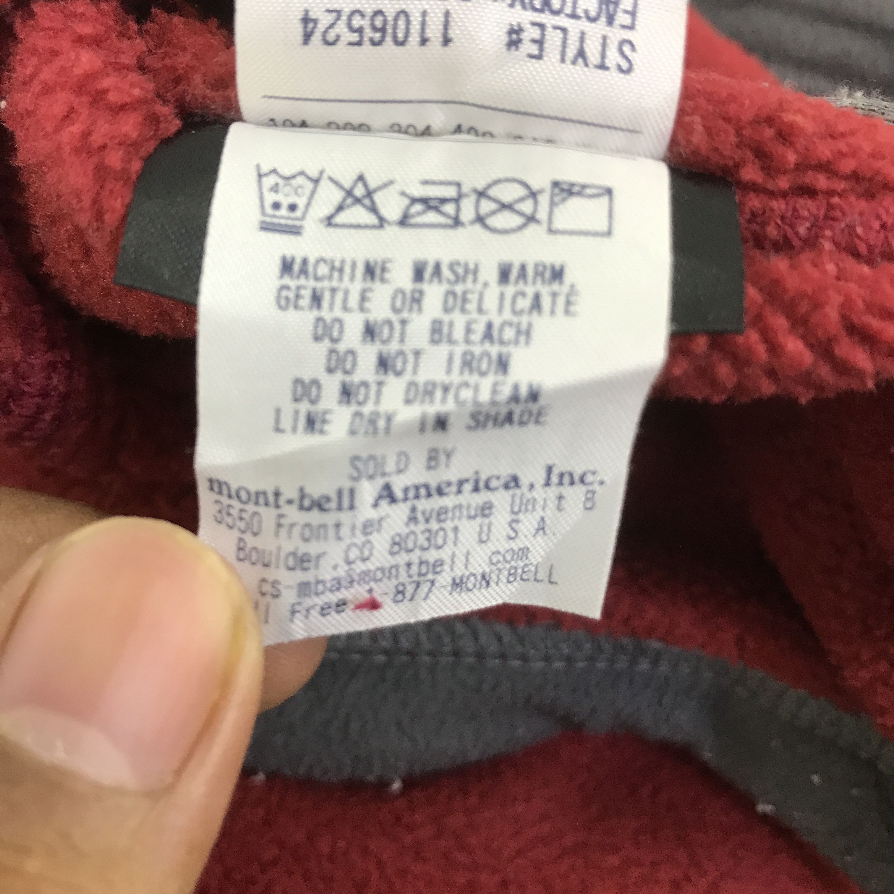 Montbell MONTBELL FLACEE JACKET K119B13 Size US L / EU 52-54 / 3 - 13 Thumbnail