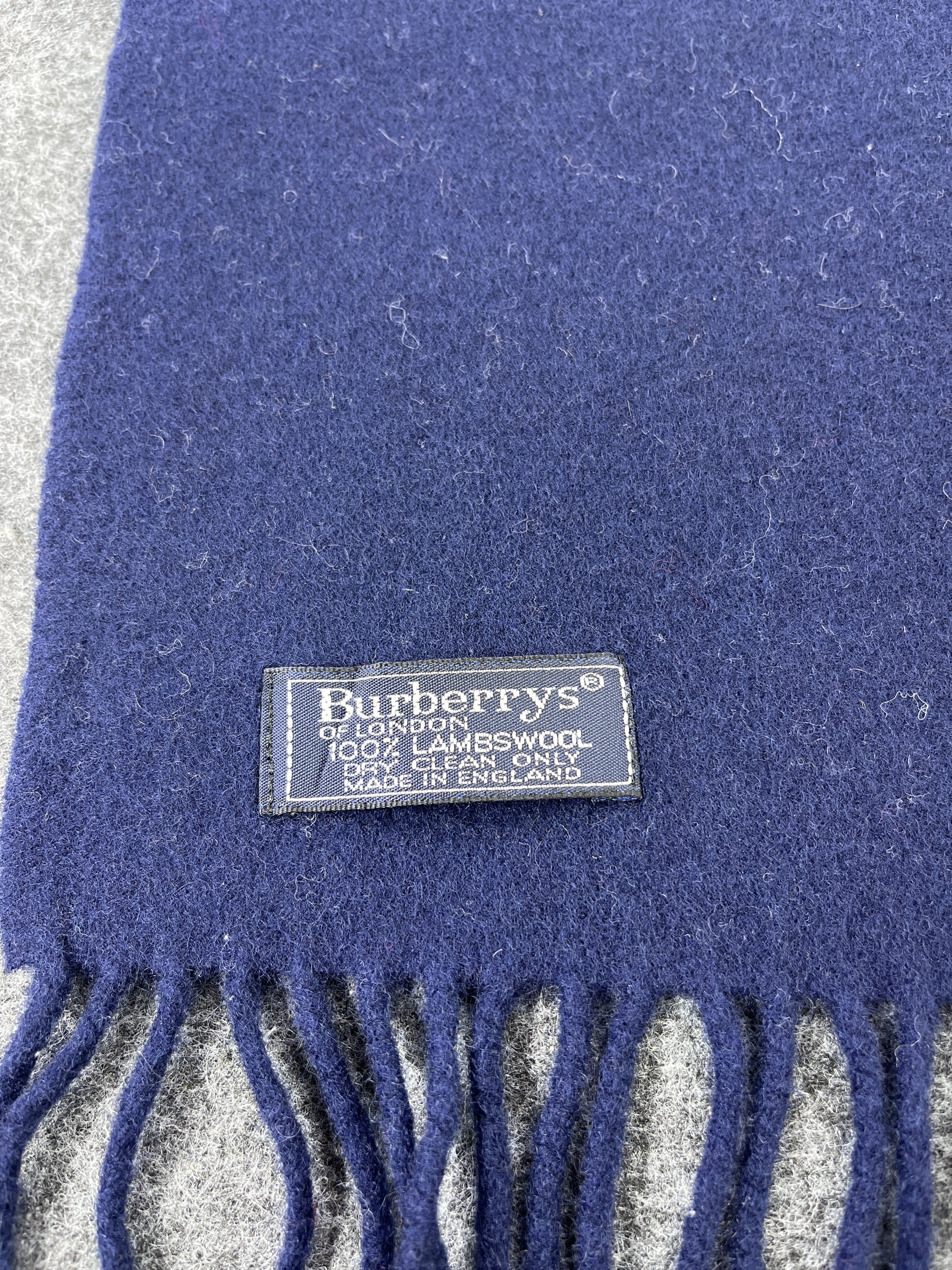 Burberry × Vintage Burberry Scarf / Muffler / Neckwear T204 Size ONE SIZE - 7 Thumbnail