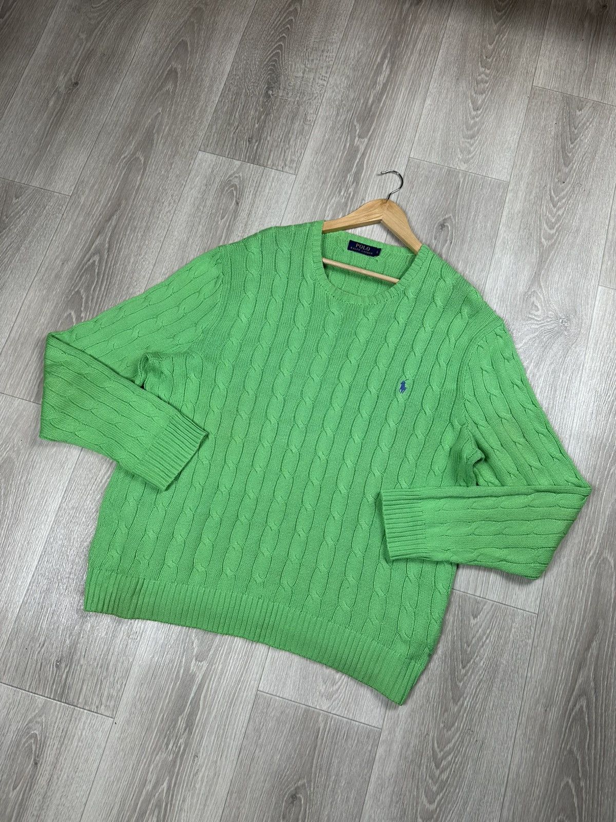 Polo Ralph Lauren Vintage Polo Ralph Lauren Wool Knit Sweater Size US XL / EU 56 / 4 - 1 Thumbnail