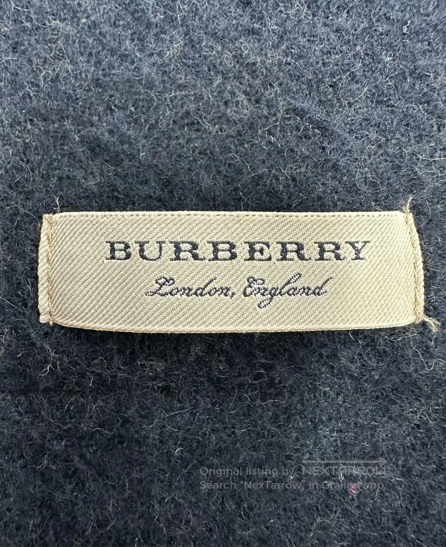 Burberry Burberry size F Khaki Classic Back Letter Logo Wool Shawl| Size S / US 4 / IT 40 - 3 Thumbnail