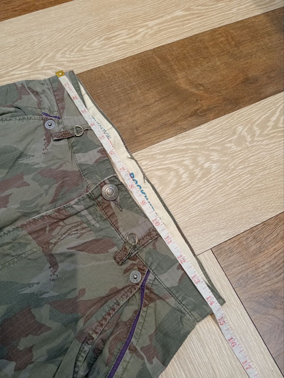 PPFM VINTAGE PPFM JAPAN CAMO PARACHUTE CARGO PANTS Size US 29 - 15 Thumbnail