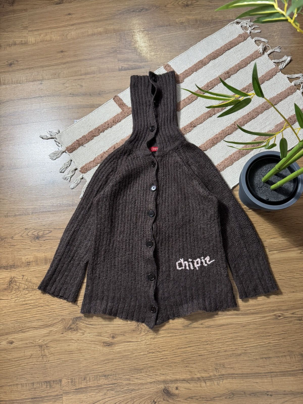 Vintage VINTAGE CHIPIE MOHAIR MESH KNITTED CARDIGAN SWEATER Size S / US 4 / IT 40 - 1 Thumbnail