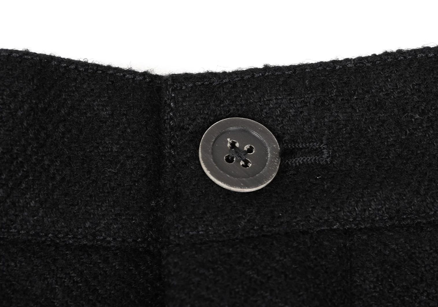 Ann Demeulemeester Wool Blend Button Fly Pants in Black XXS Size US 26 / EU 42 - 5 Thumbnail