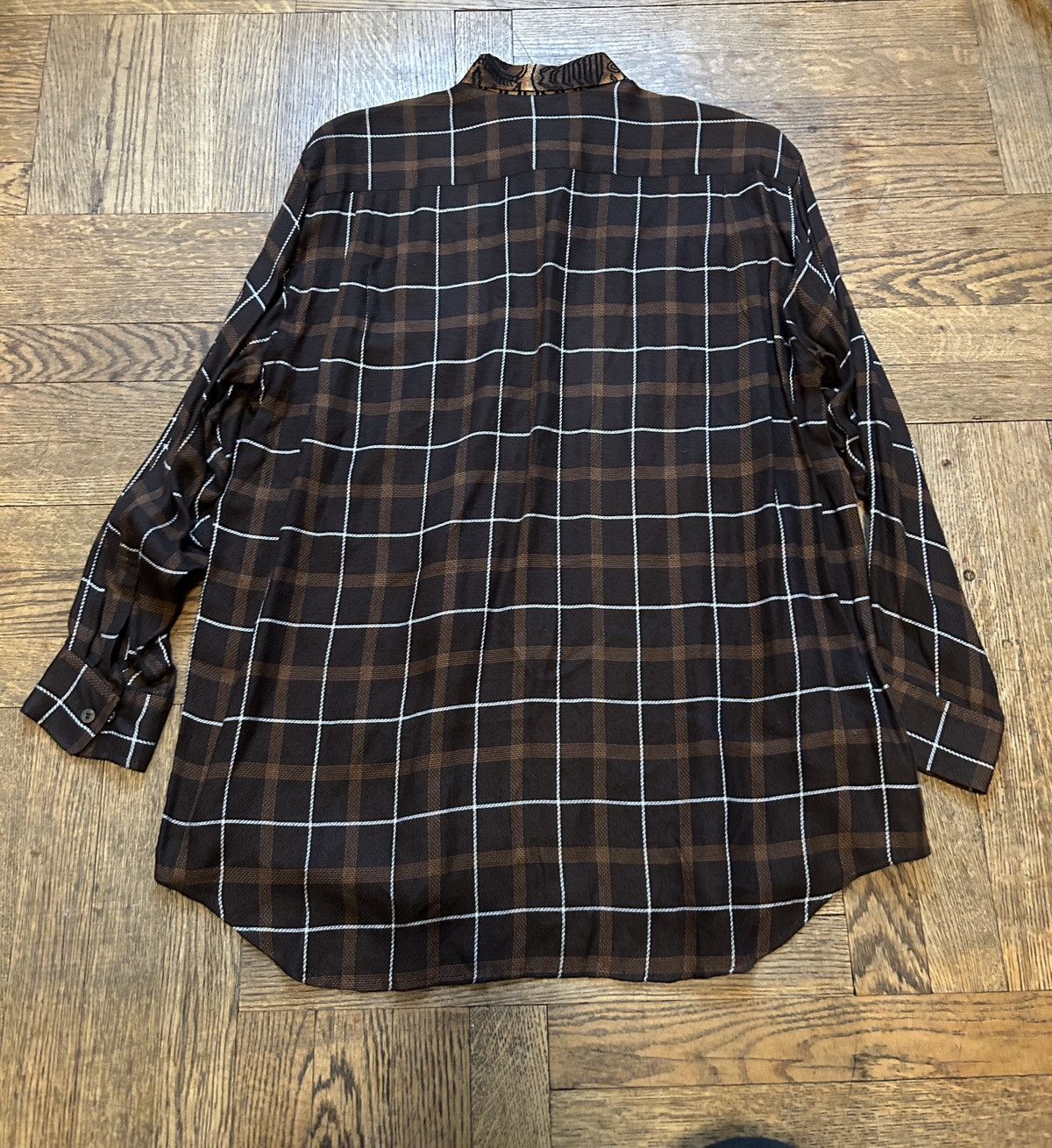 Comme des Garcons SS92 Tribal print Oversized Shirt Size US S / EU 44-46 / 1 - 8 Thumbnail