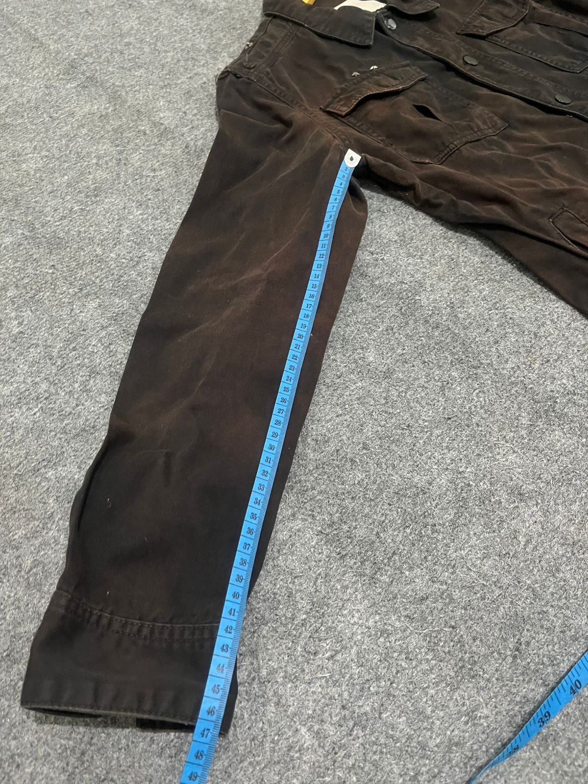 Le Grande Bleu (L.G.B.) Japanese Military Field Brown Jaket Vintage Size US M / EU 48-50 / 2 - 9 Thumbnail