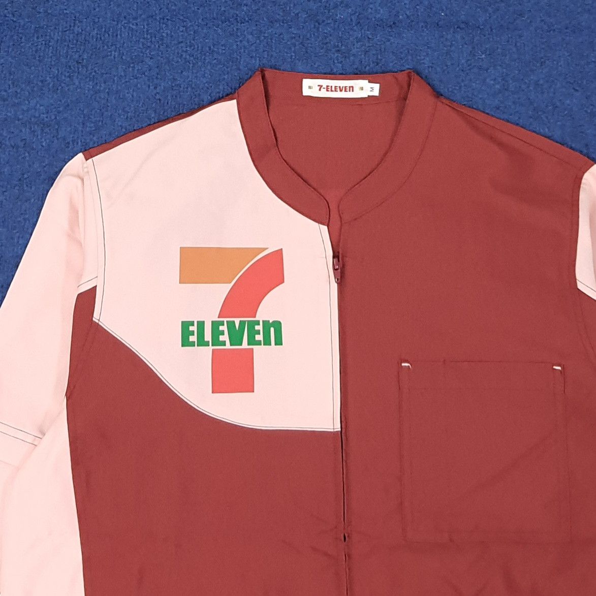 Japanese Brand Vintage 7 Eleven Japan Staff Uniform Jacket C249N25 Size US M / EU 48-50 / 2 - 2 Thumbnail