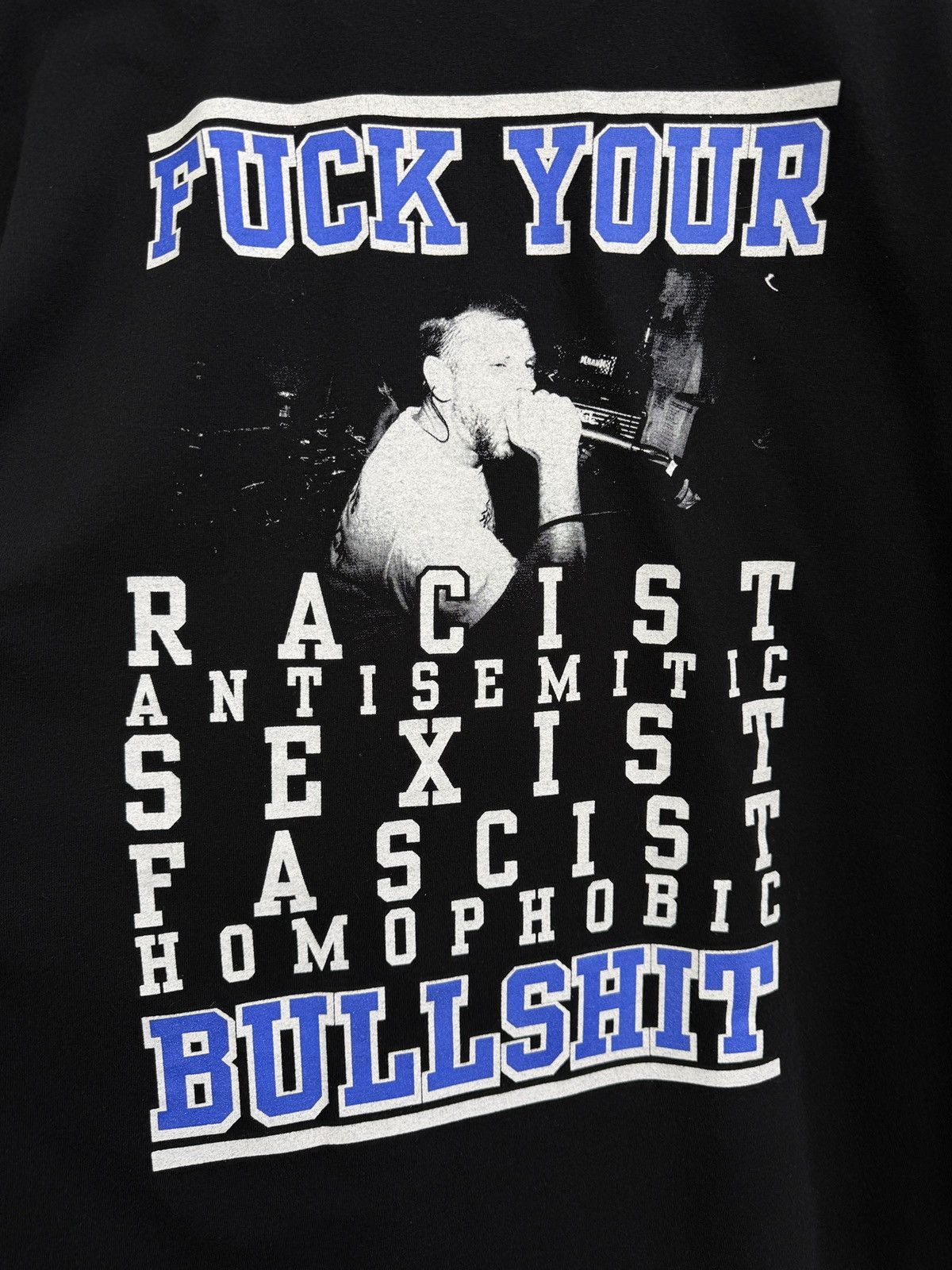 Band Tees Nazi Punks Fuck Off Hardcore Punk Anti-Racist Dead Kennedys Size US XXL / EU 58 / 5 - 9 Thumbnail