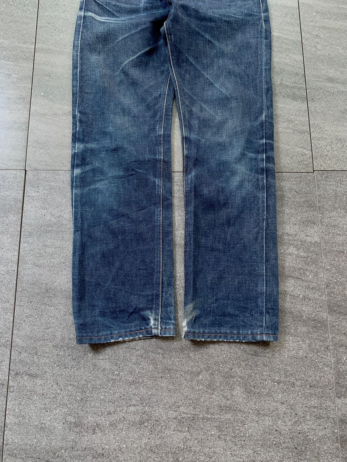 Walter Van Beirendonck FREE TAX! Washed Denim Jeans Size US 28 / EU 44 - 4 Thumbnail