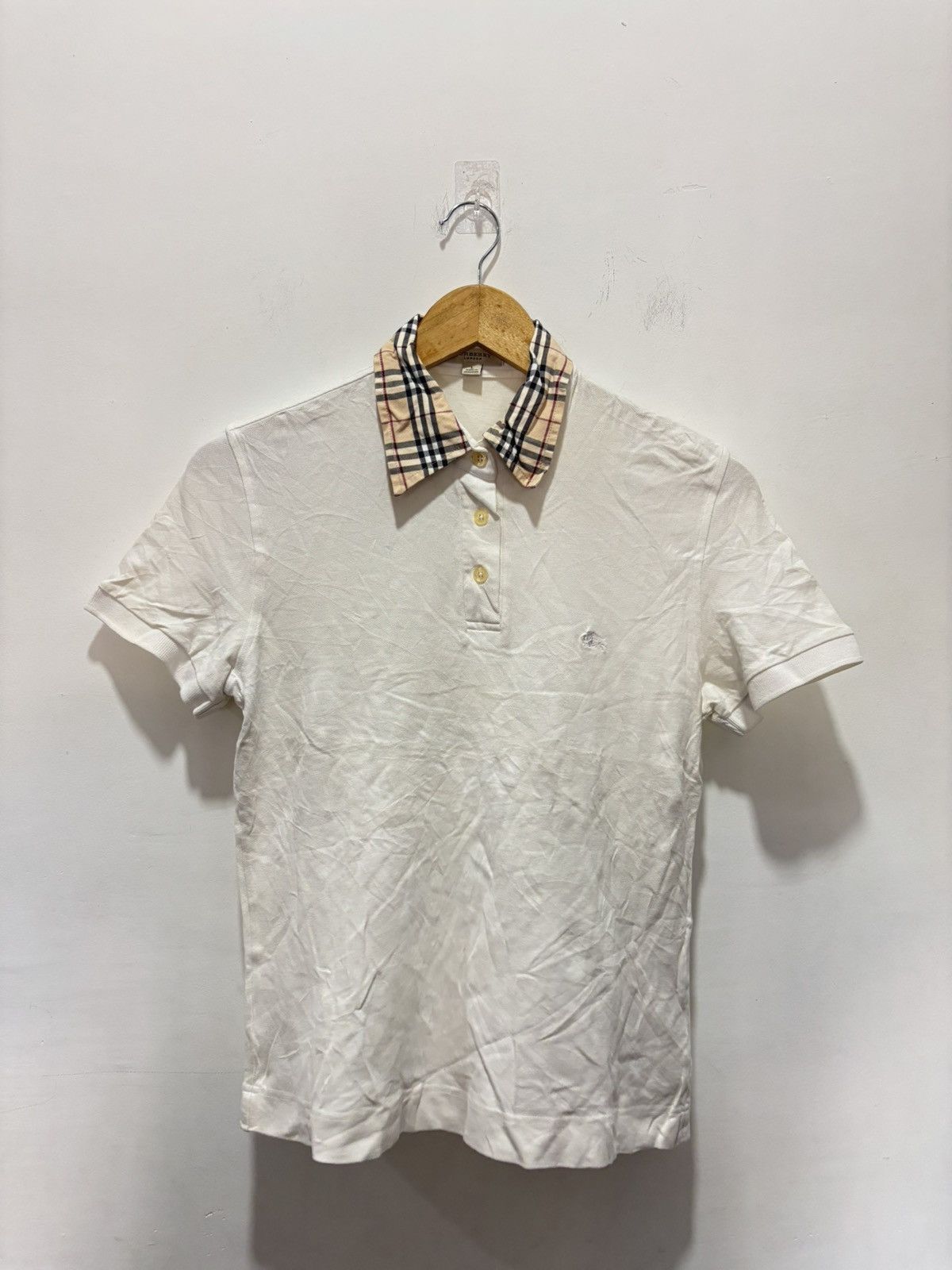 Burberry Burberry Polo Shirt Size L / US 10 / IT 46 - 1 Thumbnail