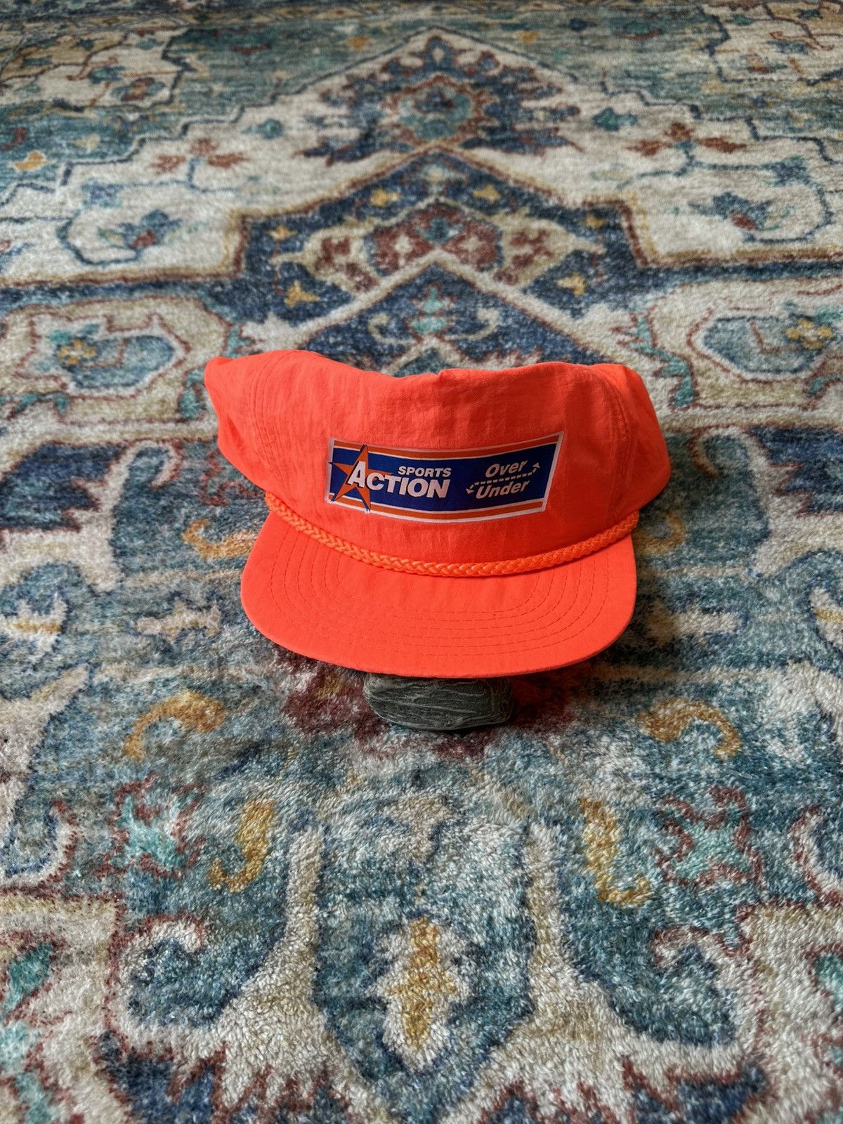 Vintage Vintage Sports Action Sports Betting Neon SnapBack Hat Size ONE SIZE - 1 Thumbnail