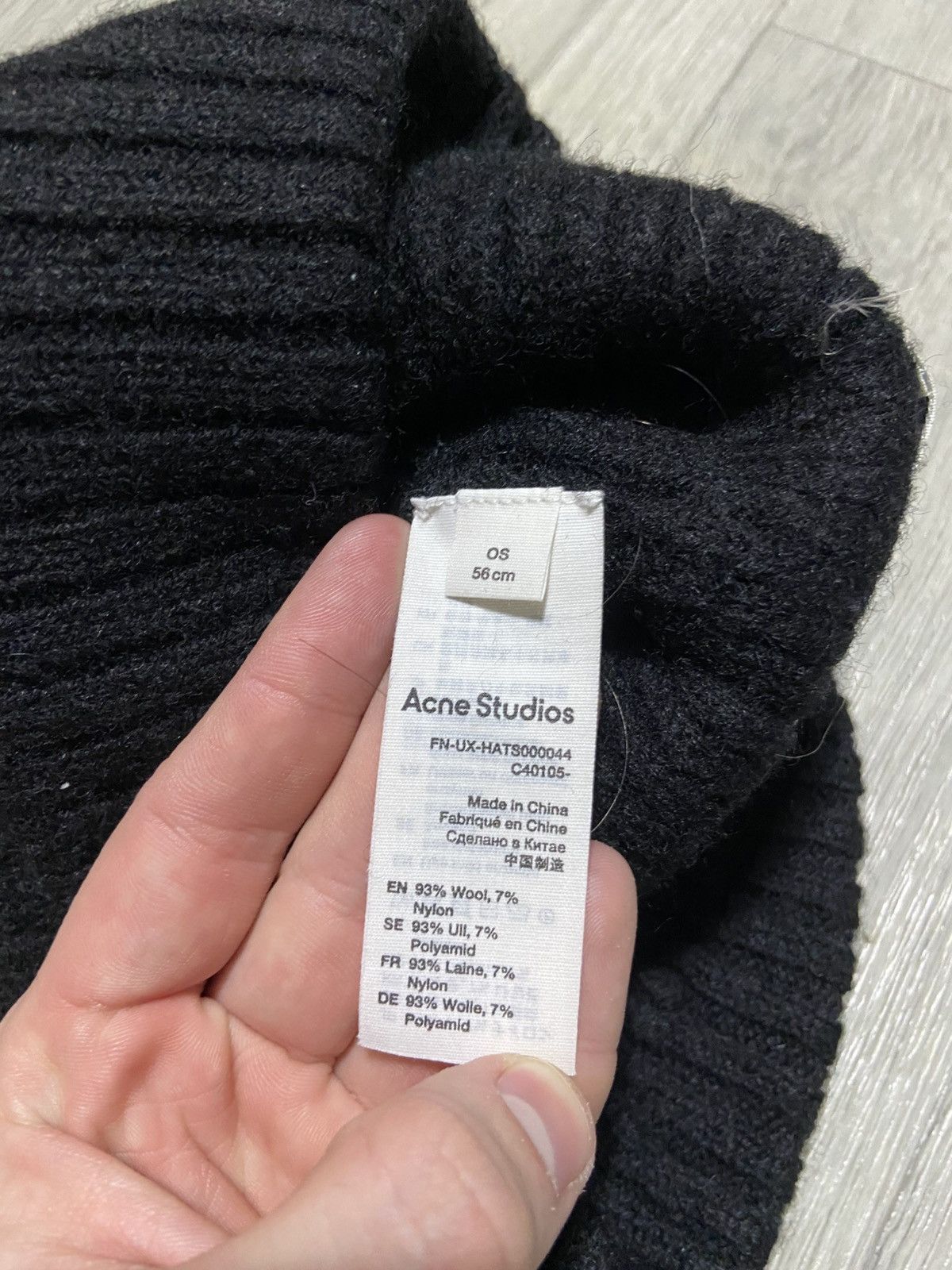 Acne Studios Acne studios wool beanie hat Size ONE SIZE - 5 Thumbnail