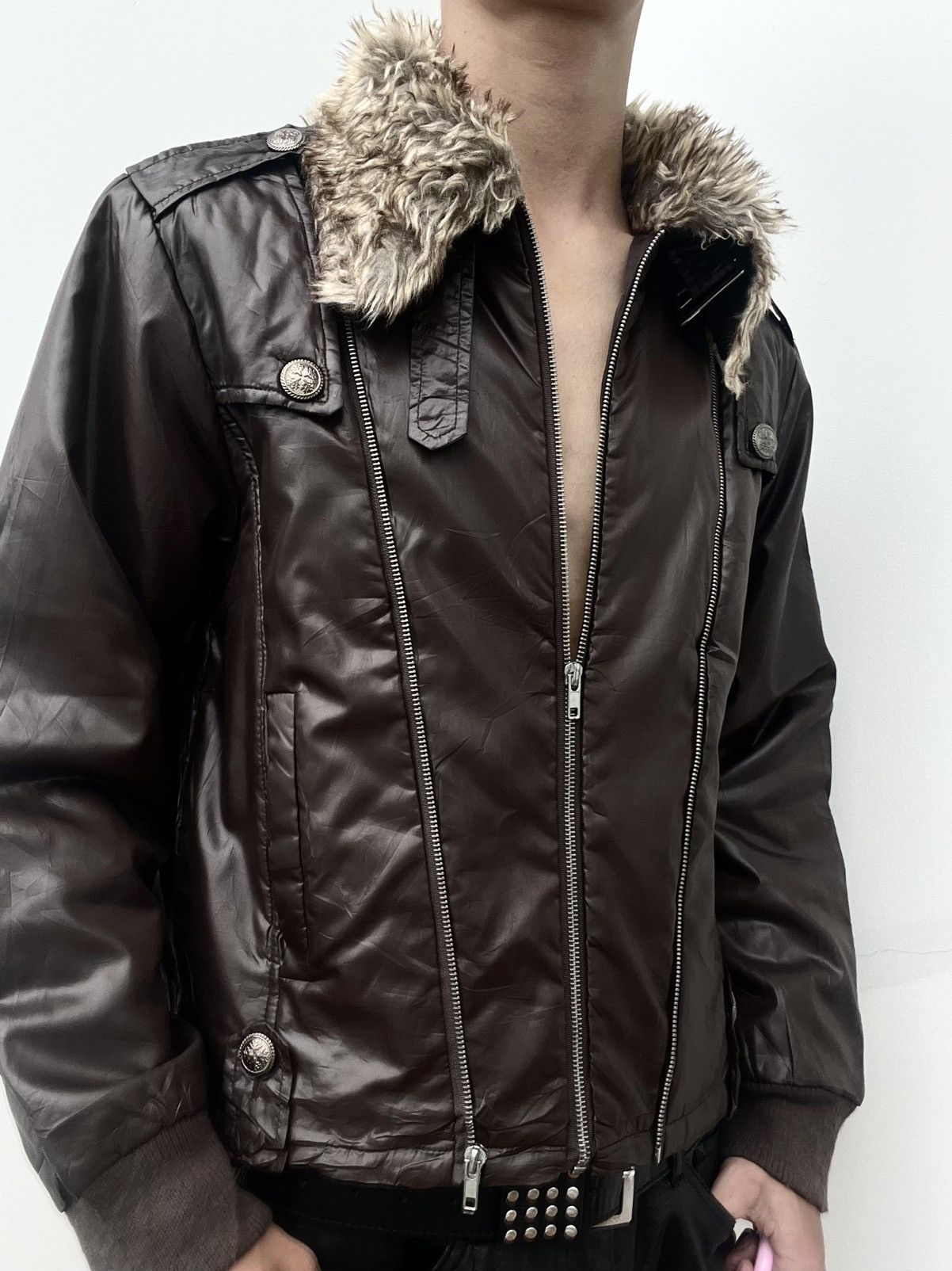 Japanese Brand Japanese Brand Avant-garde Biker Jacket Size US M / EU 48-50 / 2 - 4 Thumbnail