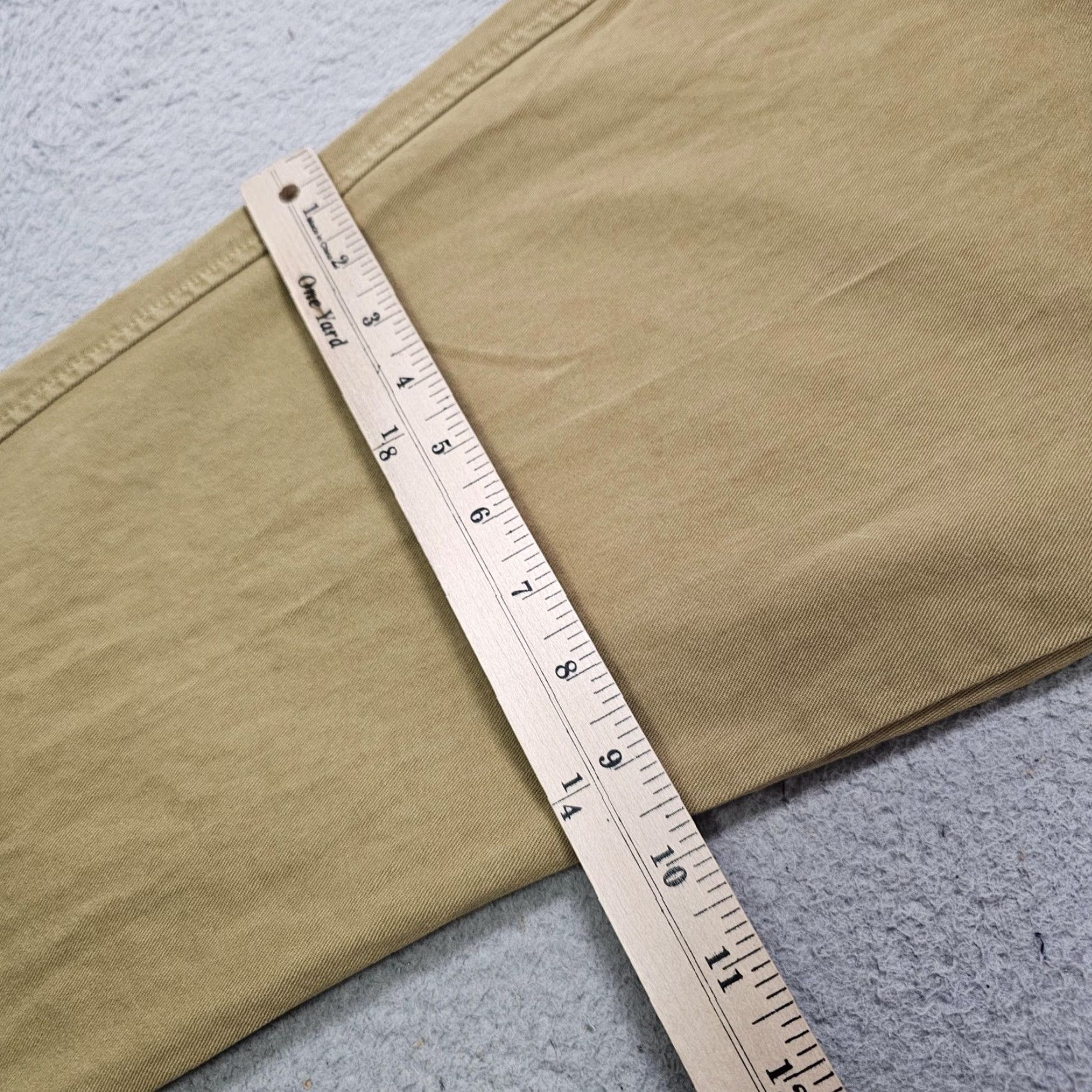 Levi's Levi's XX Chino Pants Mens 34x27 Khaki Flat Front Straight Casual Size US 34 / EU 50 - 5 Thumbnail