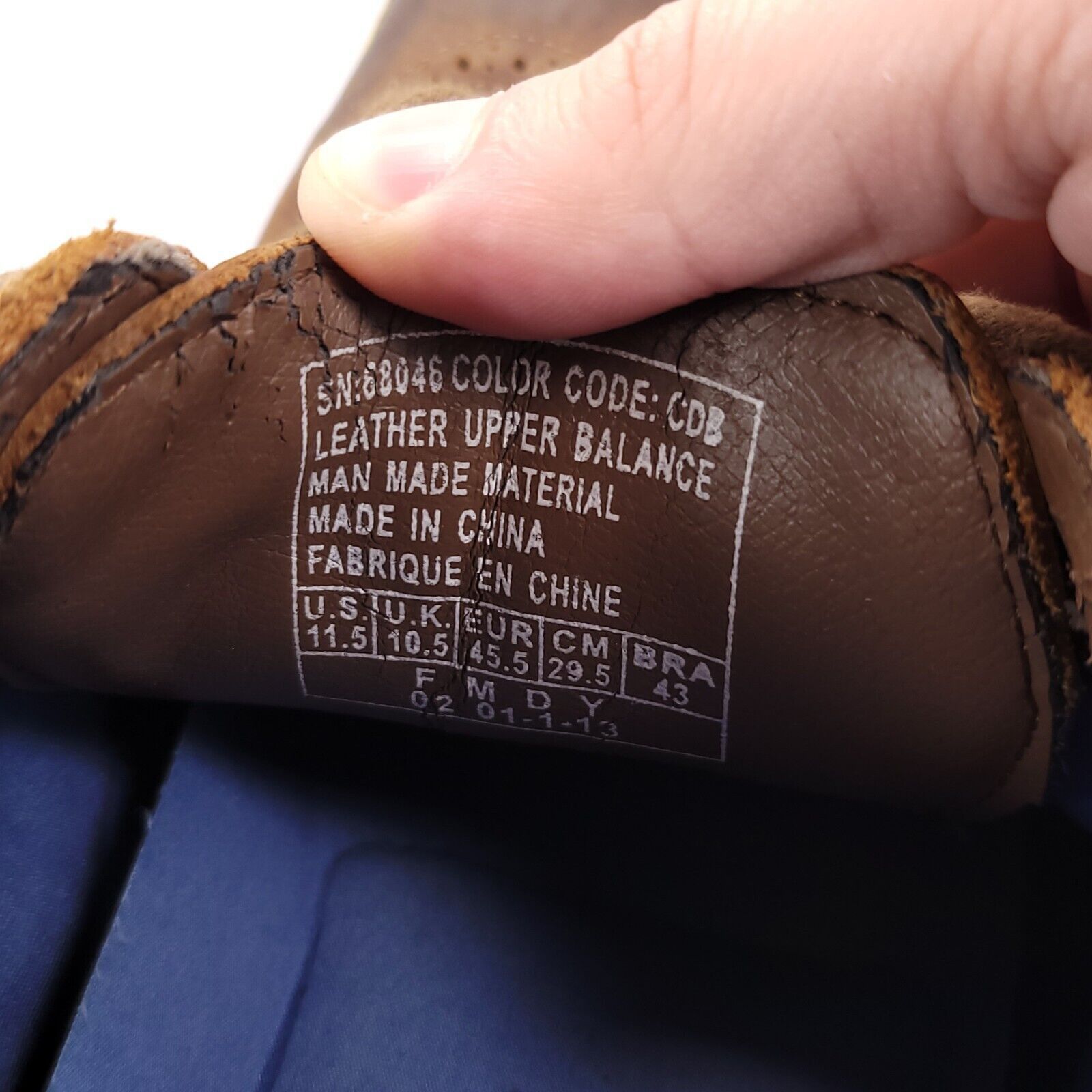 SKECHERS Skechers Mark Nason Oxford Shoe Mens Size 11.5 68046 Brown Size US 11.5 / EU 44-45 - 10 Thumbnail