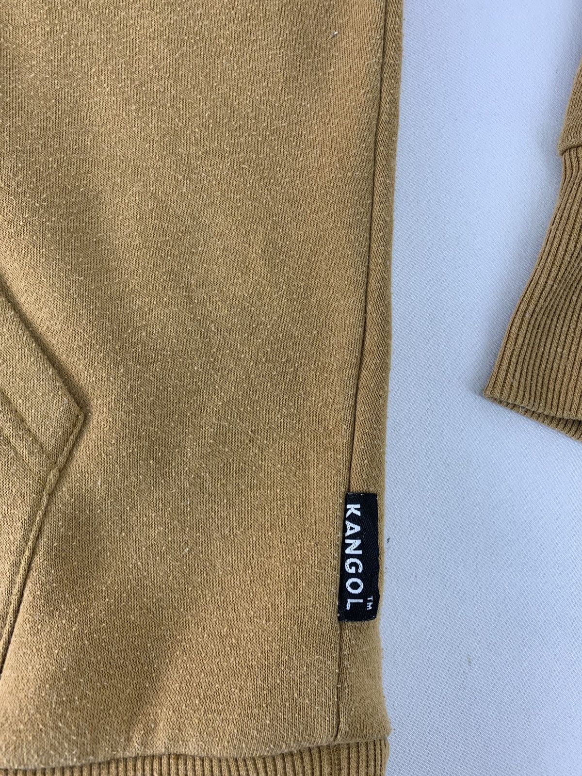 Kangol Kangol Big Logo Padded Sherpa Inner Pullover Hoodies Size US L / EU 52-54 / 3 - 5 Thumbnail