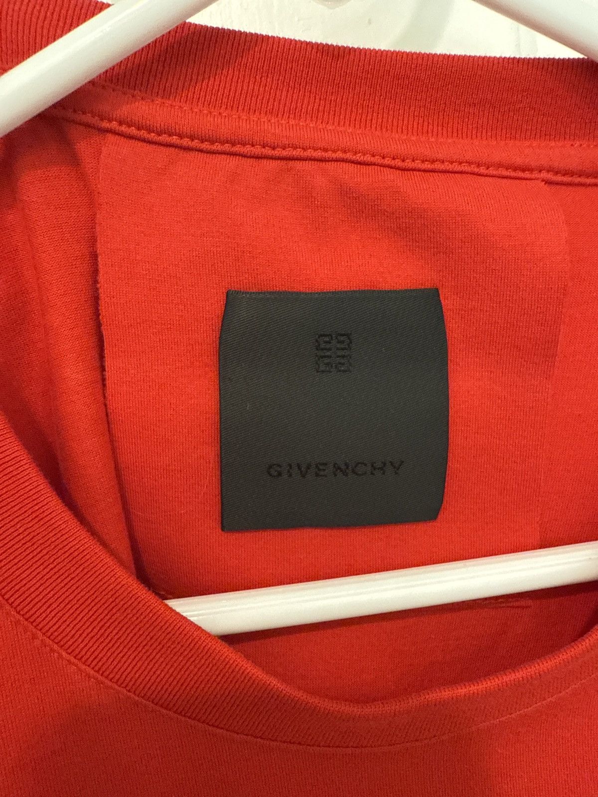 Givenchy Givenchy Paris Men’s Oversized T-Shirt Red Size US S / EU 44-46 / 1 - 3 Thumbnail