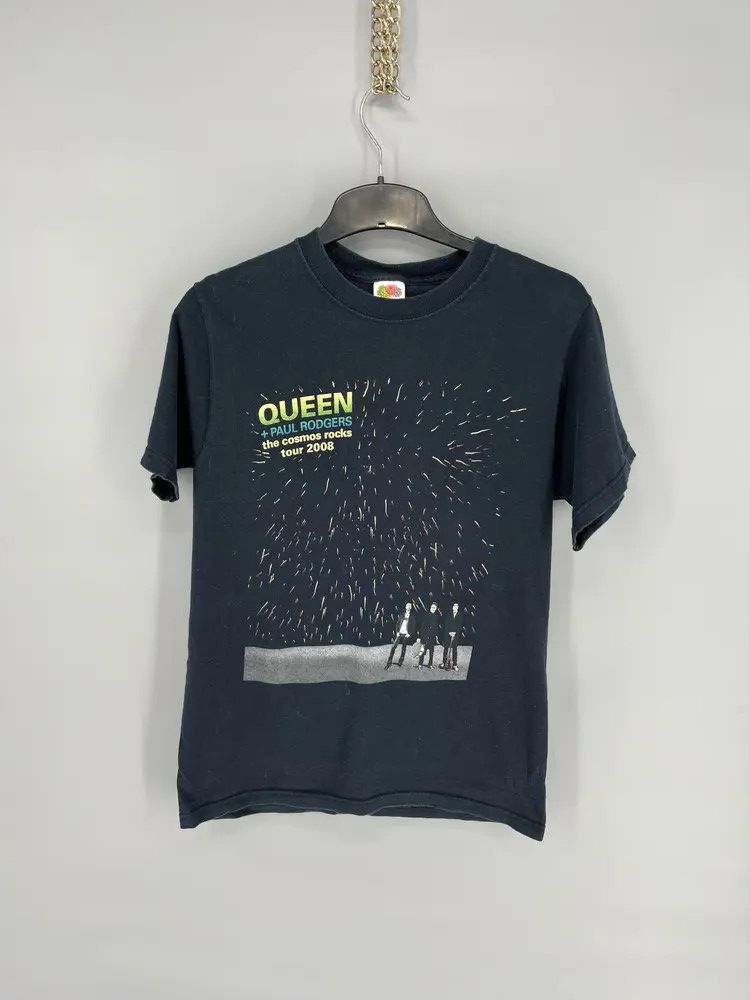 Band Tees × Vintage Vintage Queen + Paul Rodgers the cosmos rocks tee 2008 Size US S / EU 44-46 / 1 - 1 Thumbnail