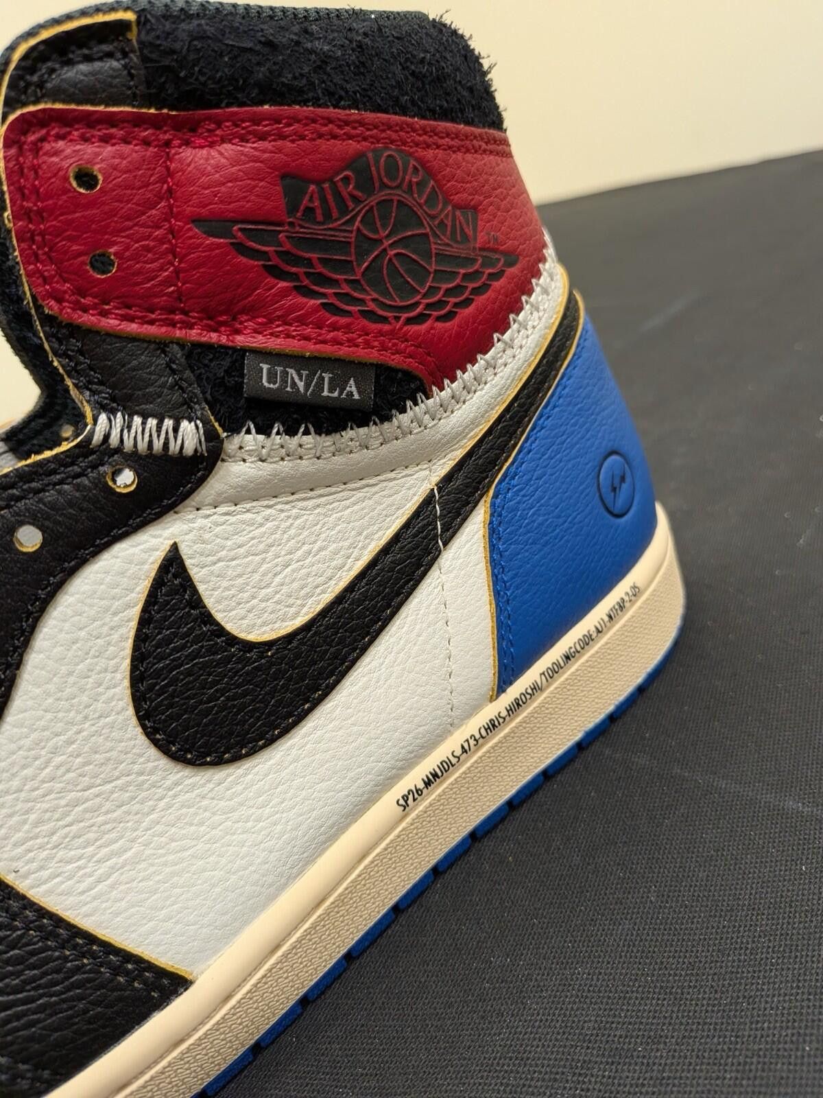 Jordan Brand Nike Air Jordan 1 RTR HI OG Union LA x Fragment IO7847 002 Size US 10.5 / EU 43-44 - 3 Thumbnail