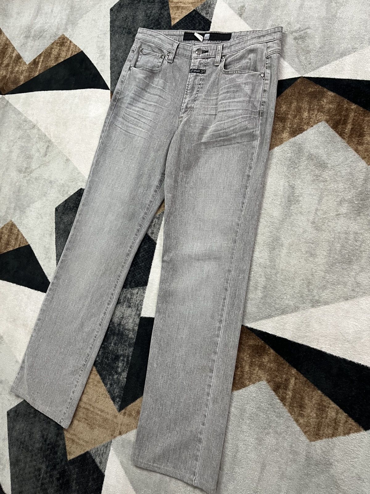Marithe + Francois Girbaud Vintage Marithe Francois Girbaud Grey Wash Denim Size US 34 / EU 50 - 8 Thumbnail