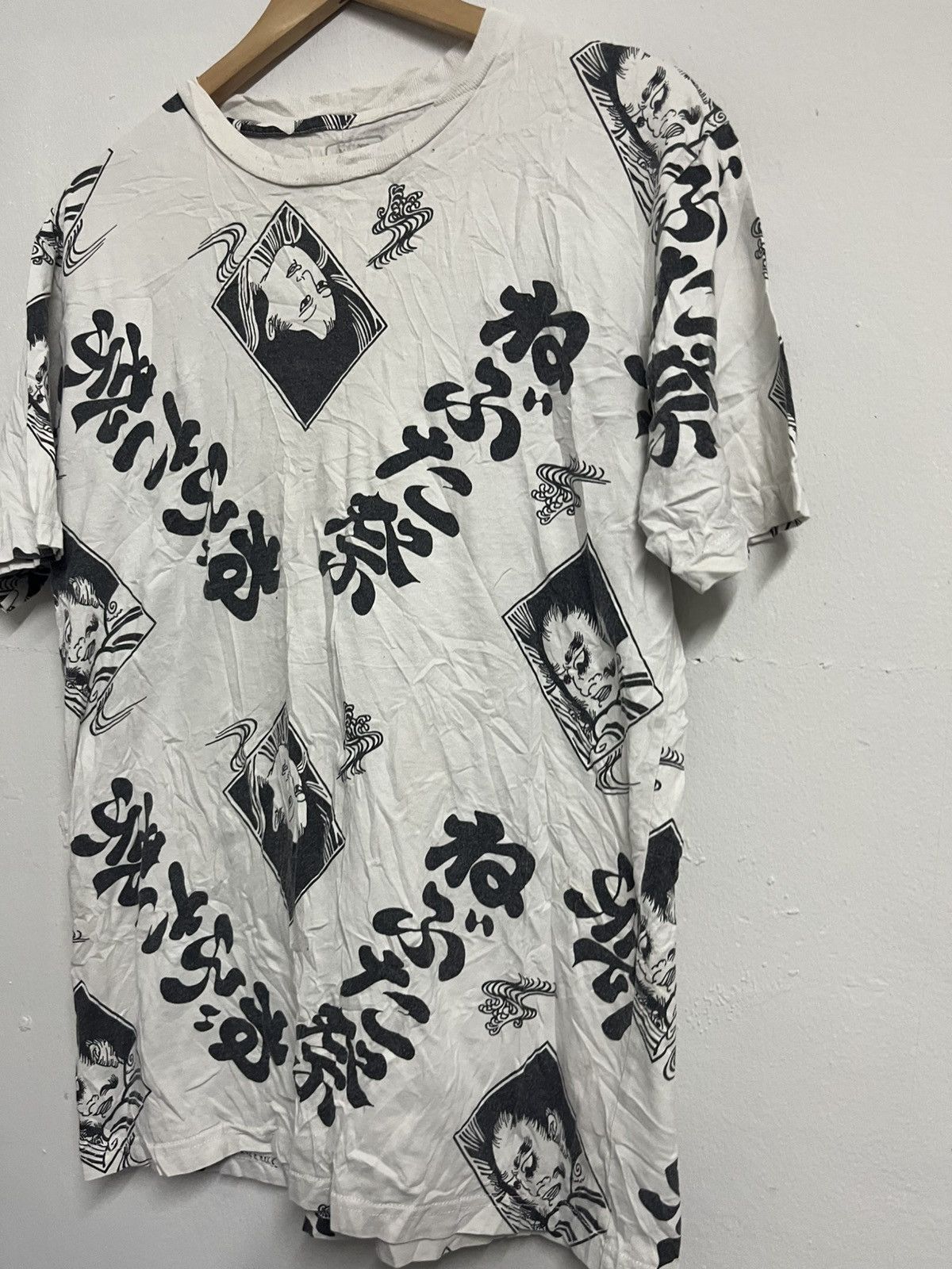 Japanese Brand 💥Japanese Brand Full Printed Geisha Sukajan Gaijin Tee Size US M / EU 48-50 / 2 - 3 Thumbnail