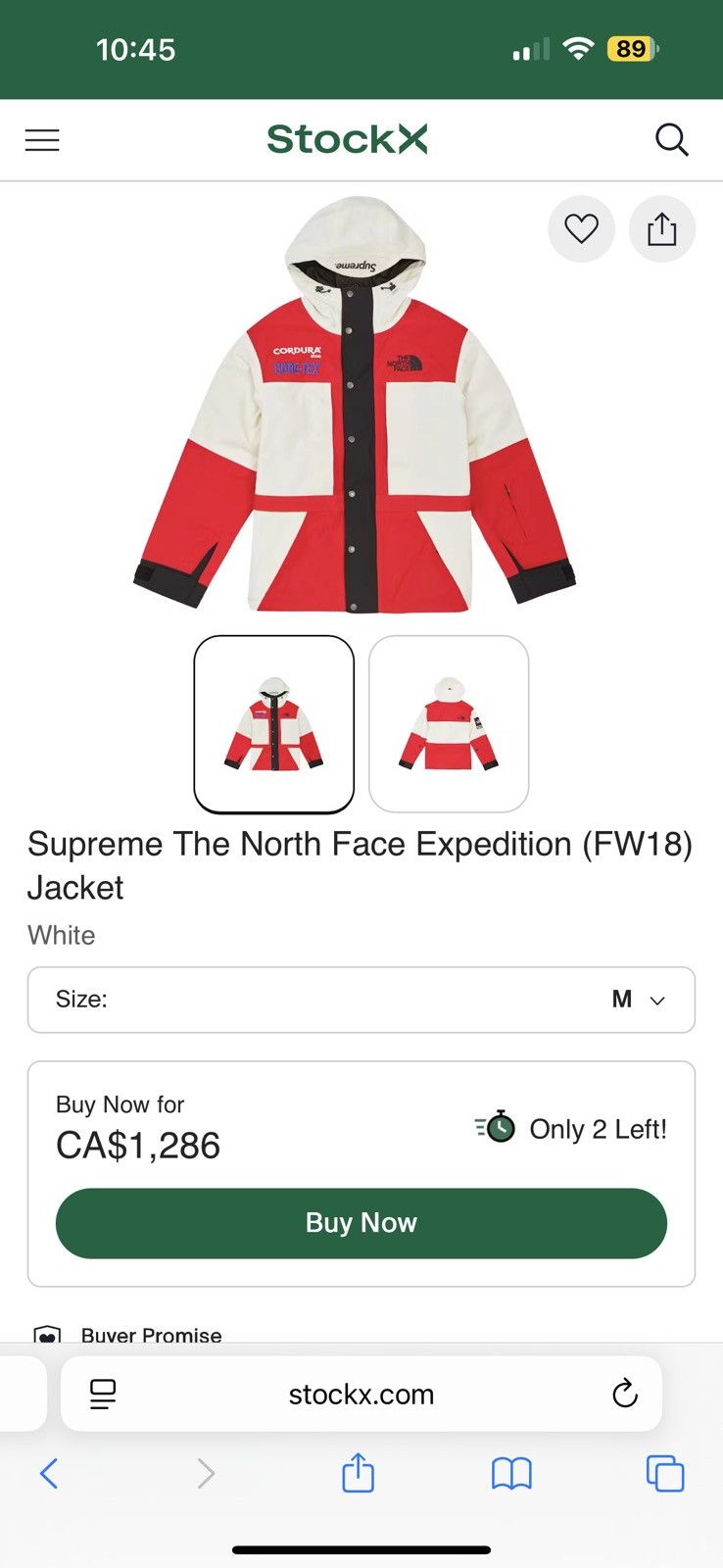 Supreme × The North Face Supreme x The North Face Cordura Gore-Tex Jacket Size US M / EU 48-50 / 2 - 1 Thumbnail