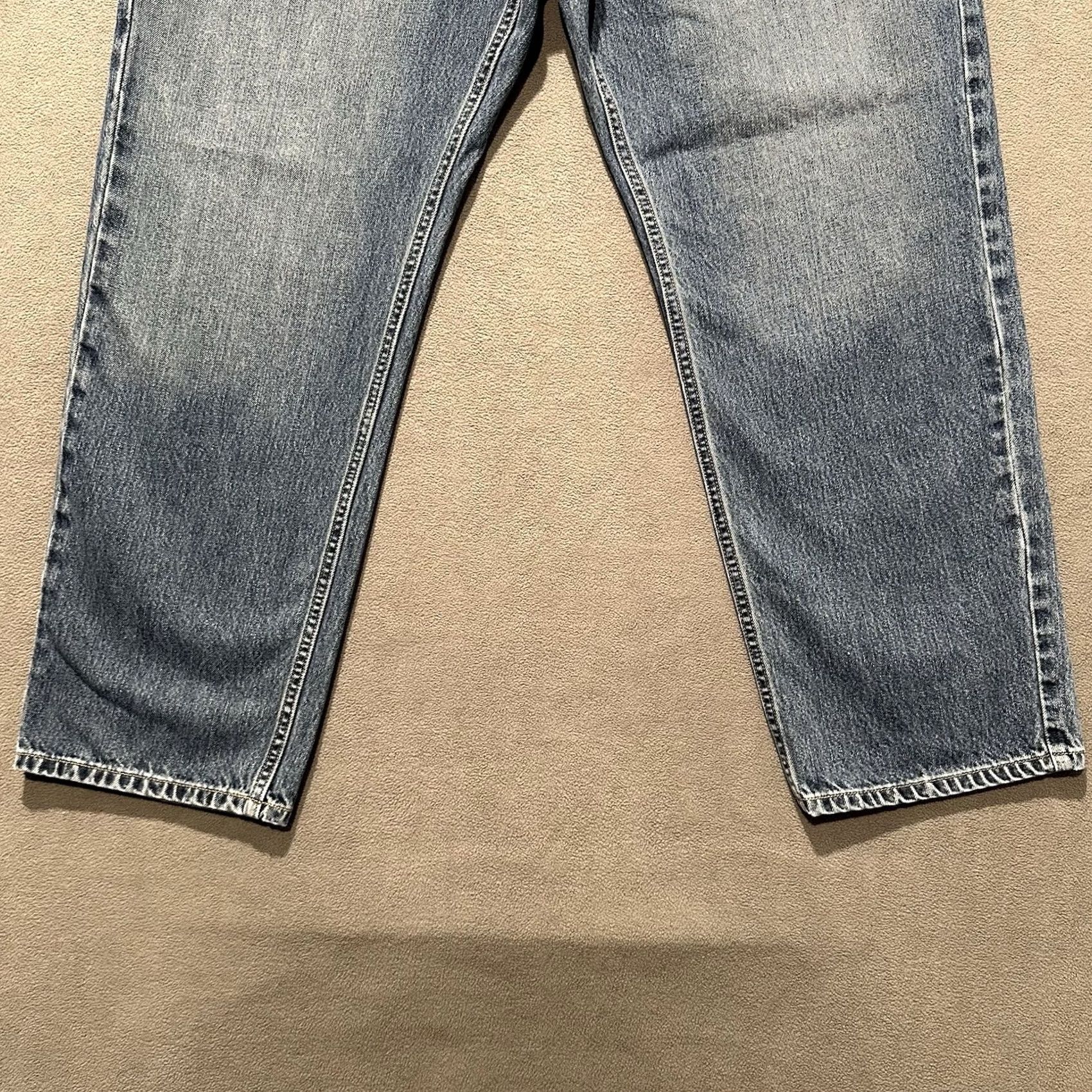 Harley Davidson Harley-Davidson Jeans Blue Denim Straight Genuine MotorClothes Motorcycle Mens 42x30 Size US 42 / EU 58 - 5 Thumbnail