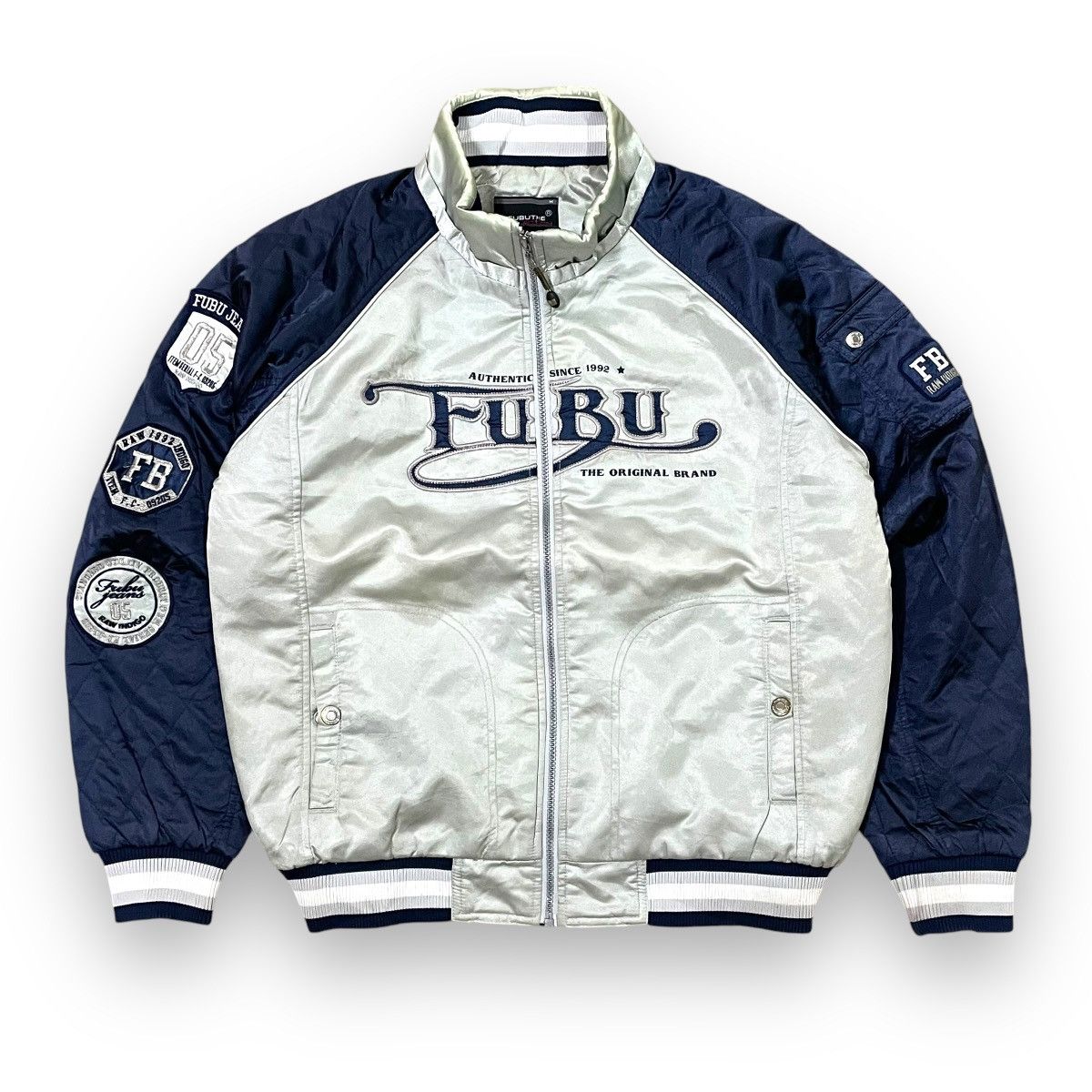 Fubu Jeans Bomber Jacket Vintage