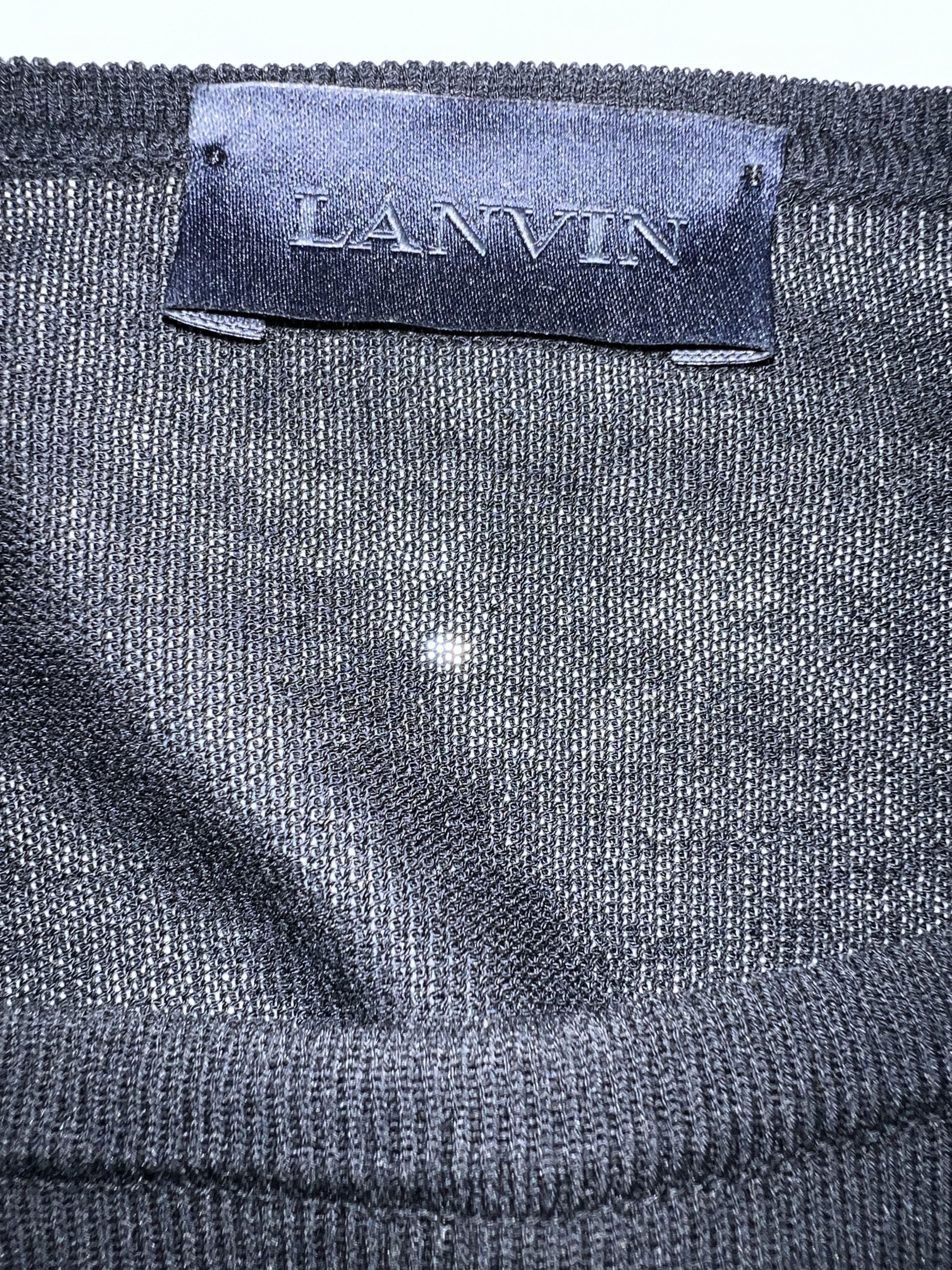 Lanvin NEW, LANVIN SUPERFINE KNITED CREWNECK SWEATER, MADE IN ITALY Size US XL / EU 56 / 4 - 12 Thumbnail