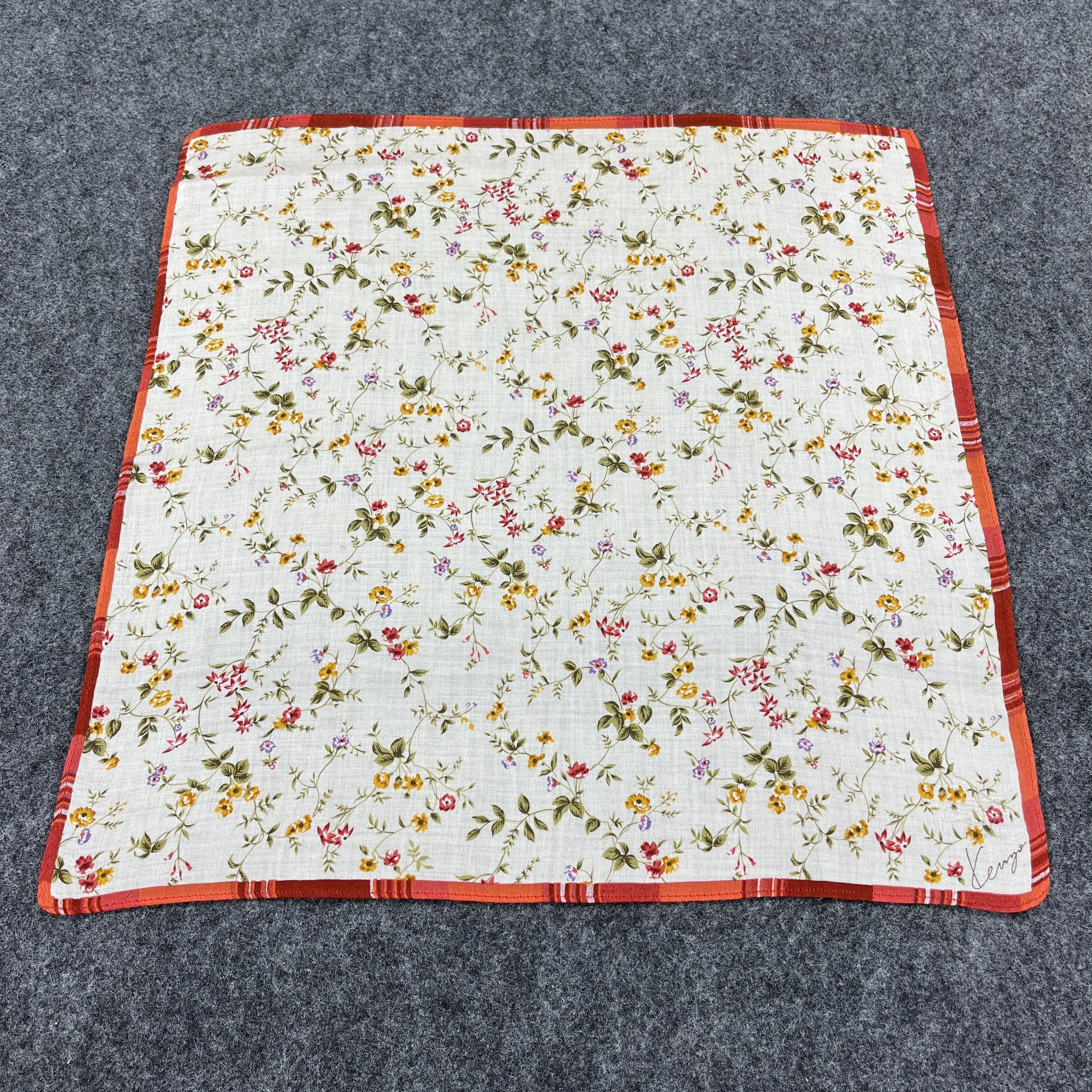 Kenzo Kenzo Handkerchief / Bandana / Neckerchief / Headscarf B287 Size ONE SIZE - 9 Thumbnail