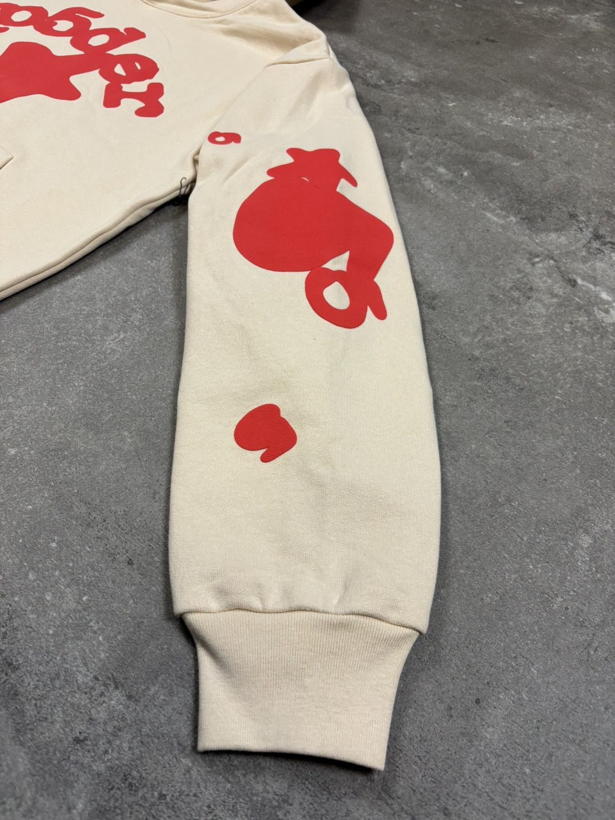 Sp5der Sp5der Beluga Hoodie, Cream Size US L / EU 52-54 / 3 - 4 Thumbnail