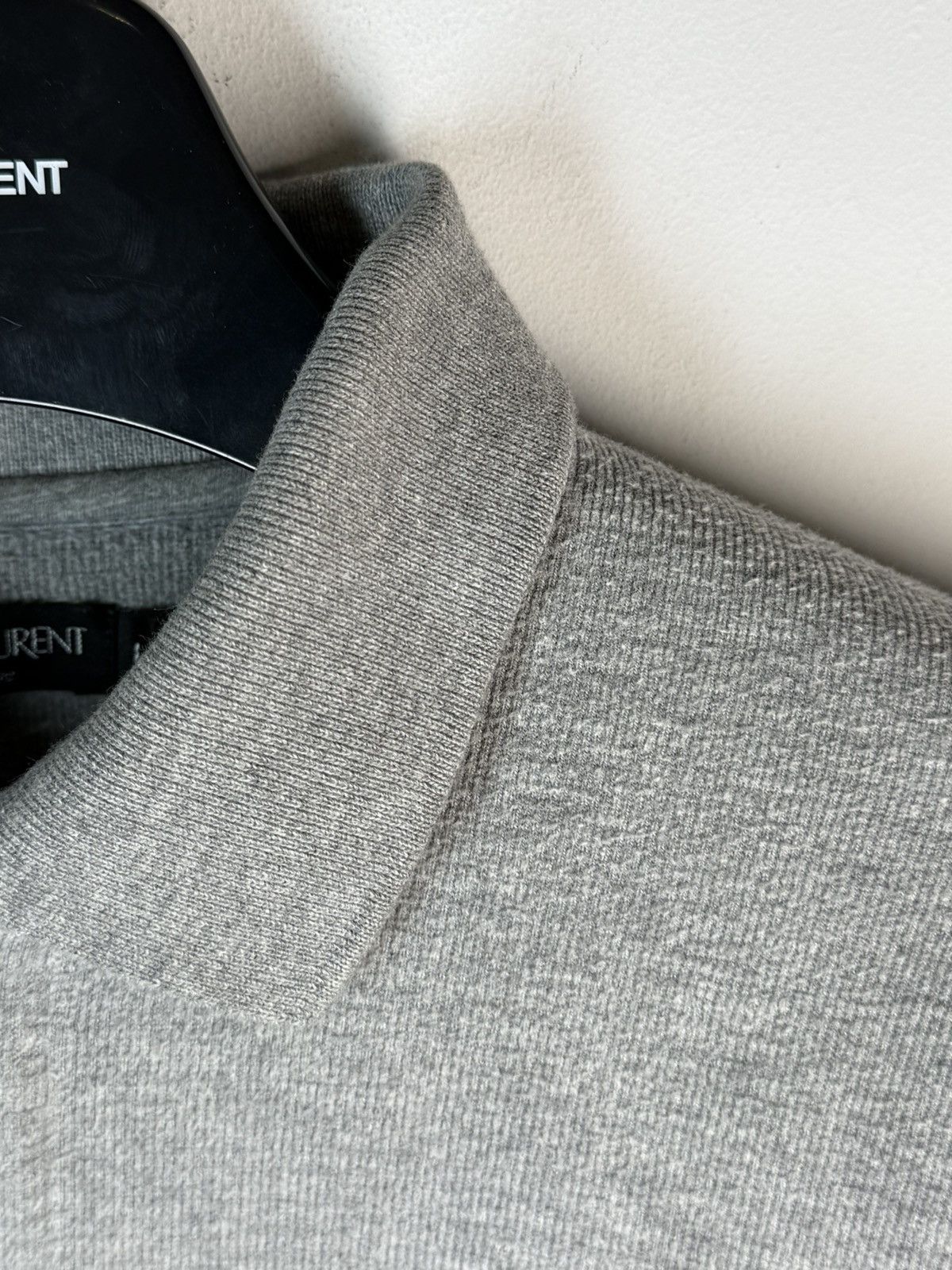 Yves Saint Laurent 90’s YSL Sweatshirt 1/4 Button YSL Sweater Size US L / EU 52-54 / 3 - 17 Thumbnail
