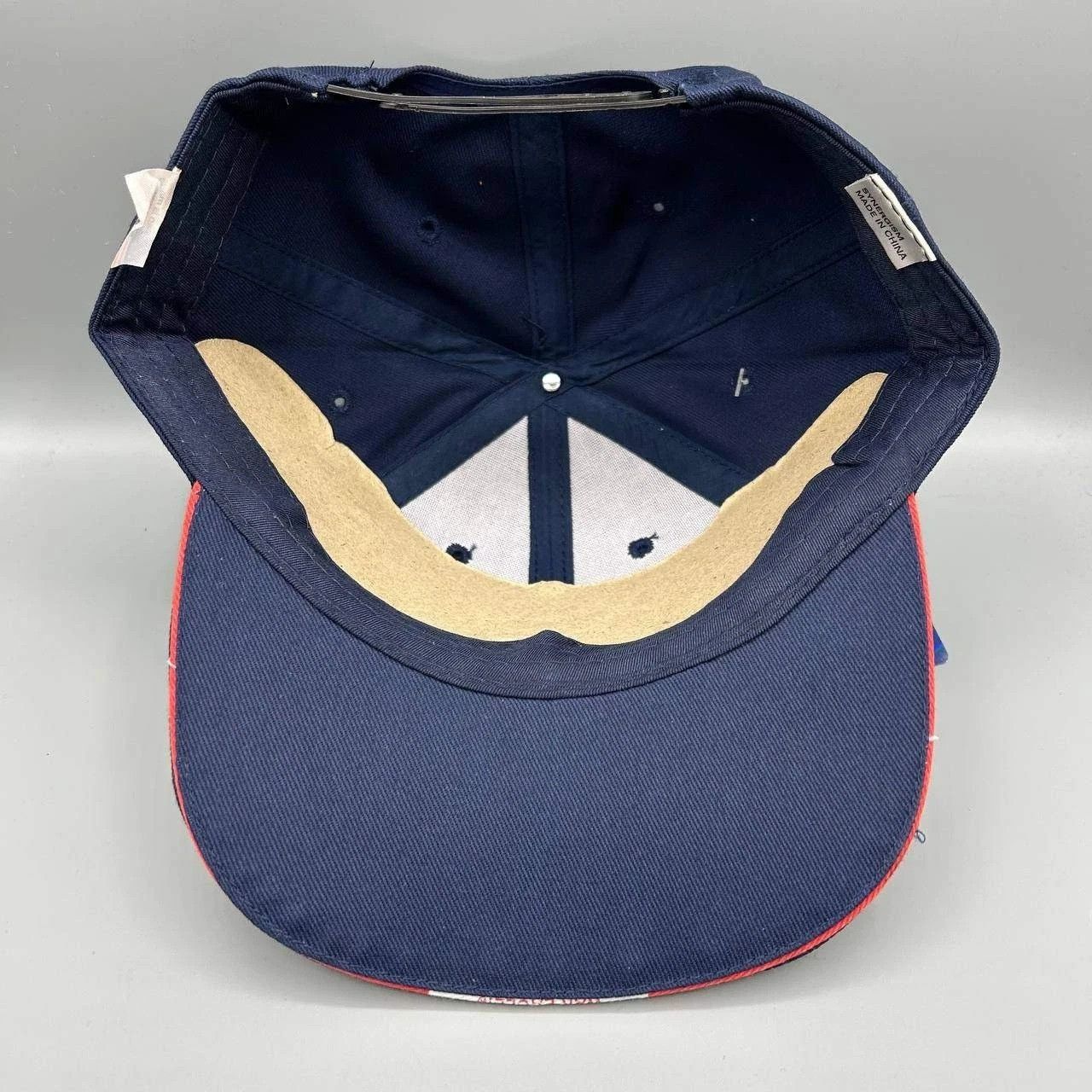 NCAA Vintage Auburn Tigers Hat Blue Embroidered Snap Back Cotton Size ONE SIZE - 2 Thumbnail