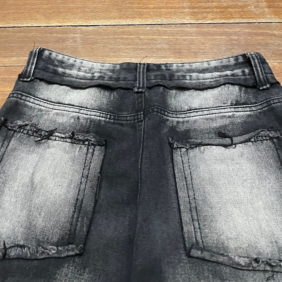 If Six Was Nine Very Rare Vintage Brand Martin Studios Baggy Jeans 2000s Size US 29 - 4 Thumbnail