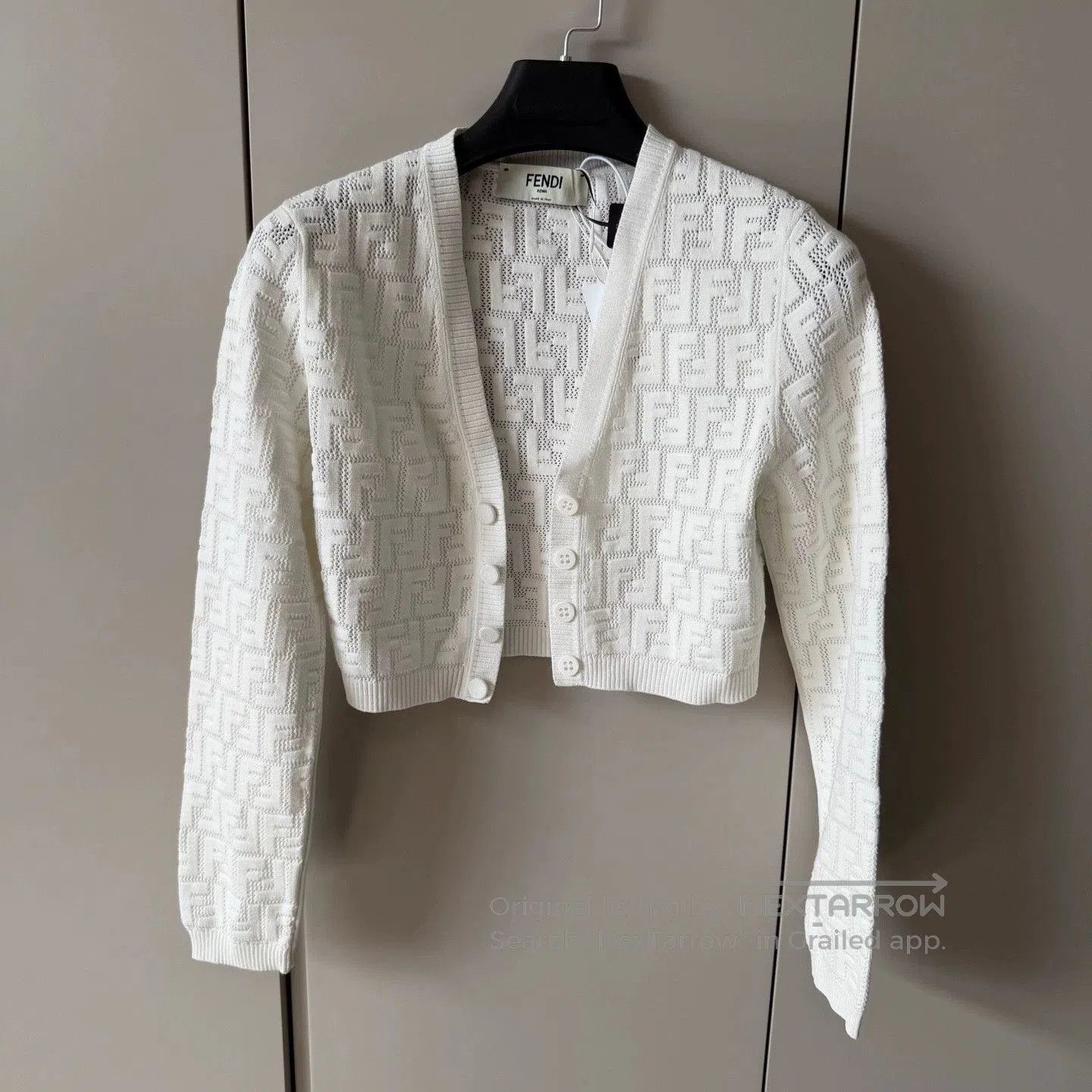 Fendi Fendi All-over Print Cardigan. Size US XL / EU 56 / 4 - 1 Thumbnail