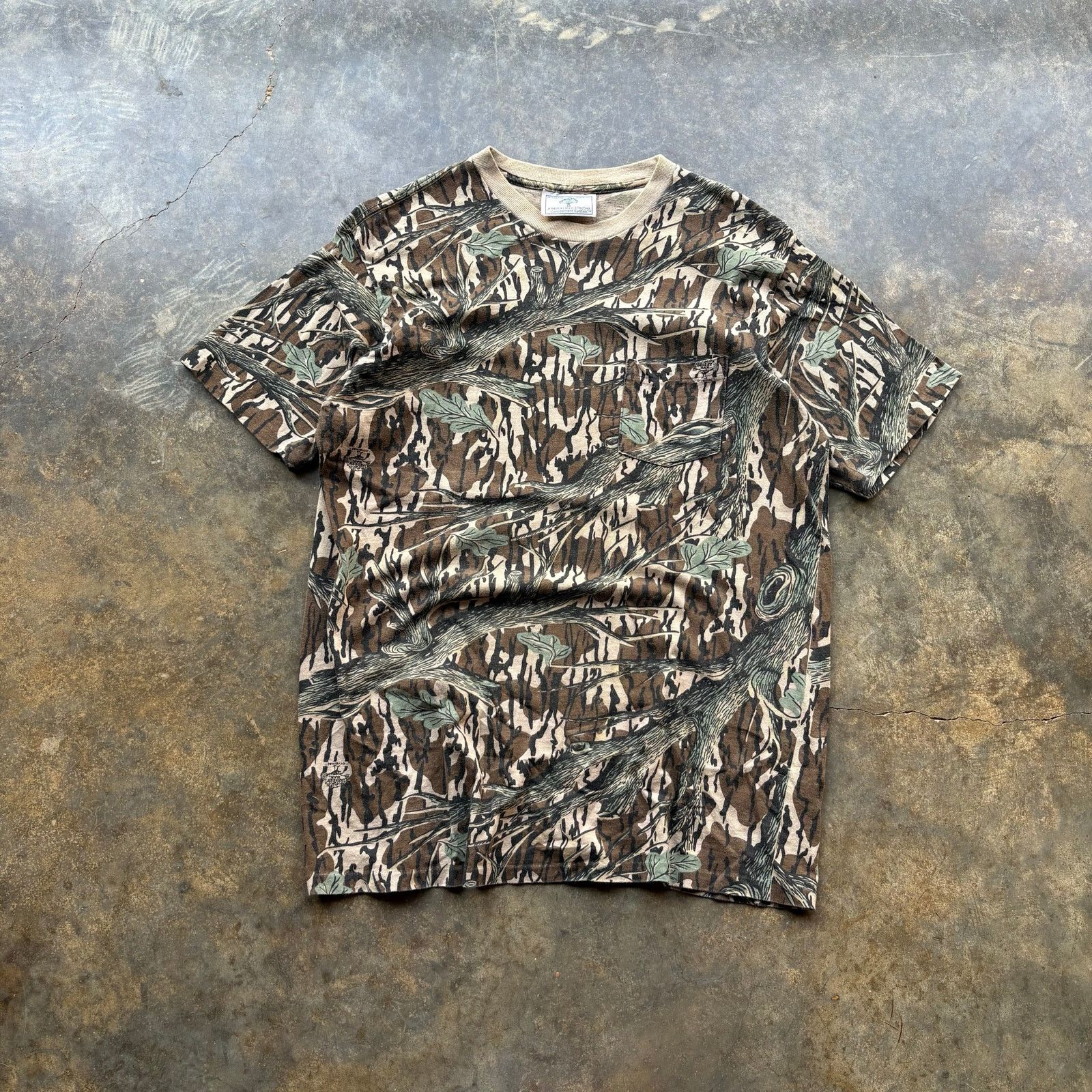 Mossy Oaks Vintage Mossy Oaks Essential Camo Pocket T-shirt Size US XL / EU 56 / 4 - 1 Thumbnail