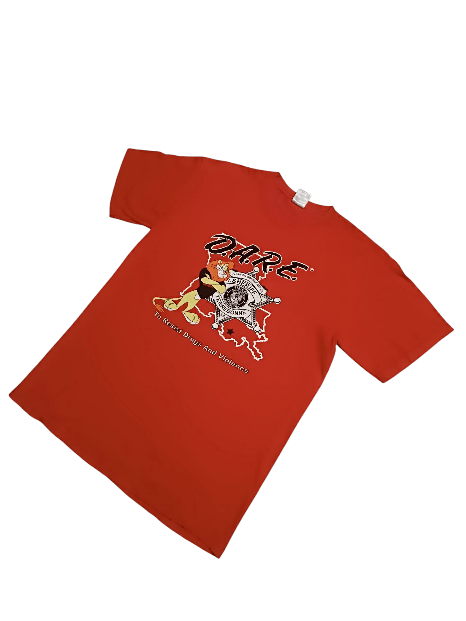 D.A.R.E × Vintage Vintage Short Sleeve T Shirt "D.a.r.e. Sheriff Terrebonne Size US M / EU 48-50 / 2 - 4 Thumbnail