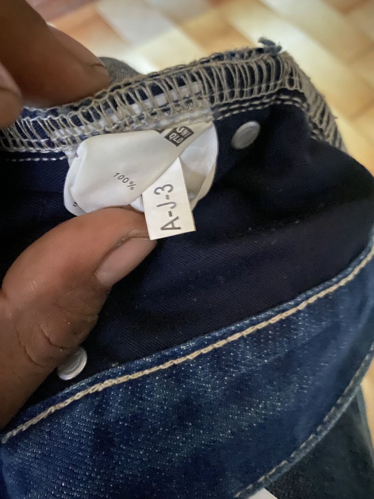 Jun Takahashi × Uniqlo Vintage uniqlo x jil sander regular fit denim Size US 29 - 9 Thumbnail