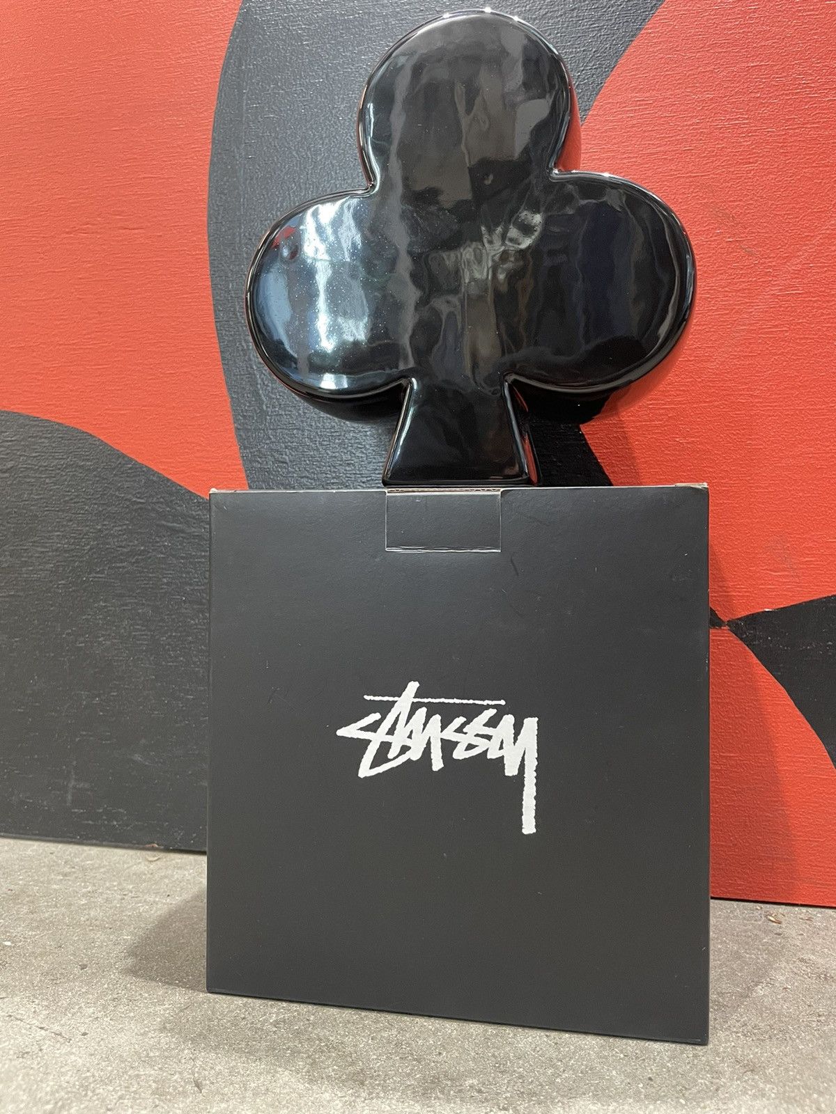 image of Stussy Black Club Vase, Men's