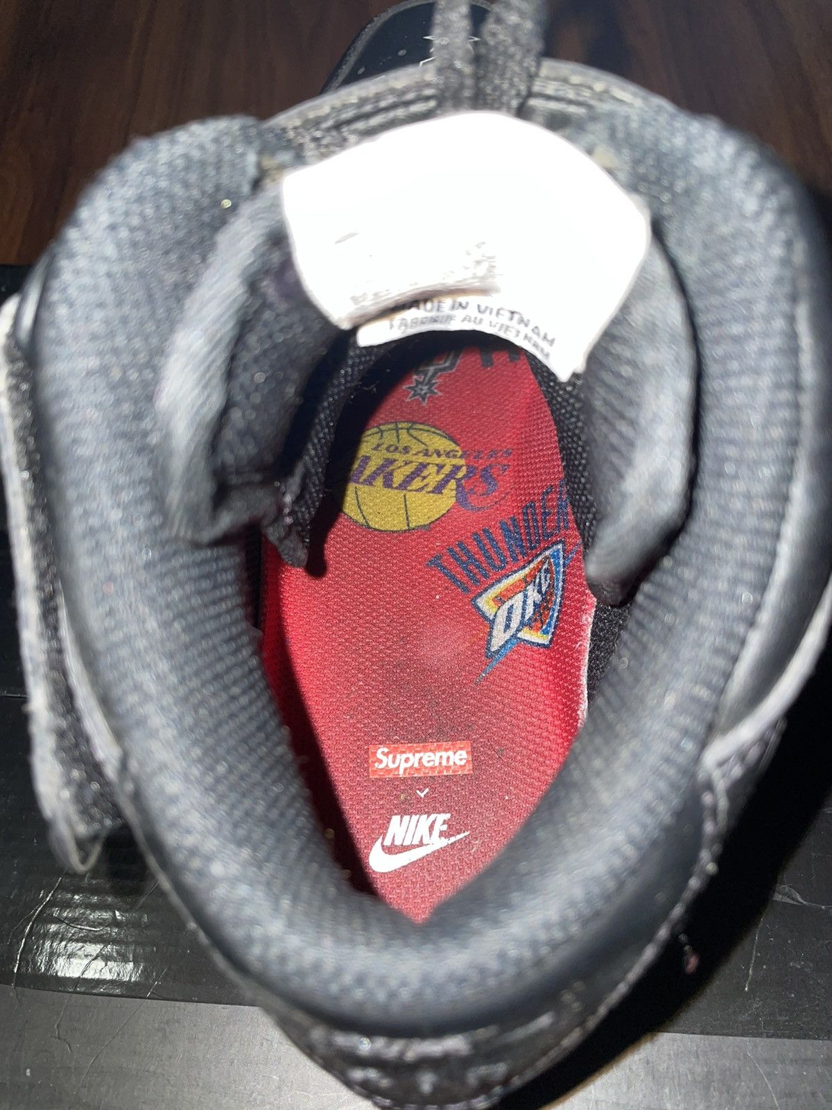 NBA × Supreme Supreme x NBA Air Force Size US 9 / EU 42 - 12 Thumbnail