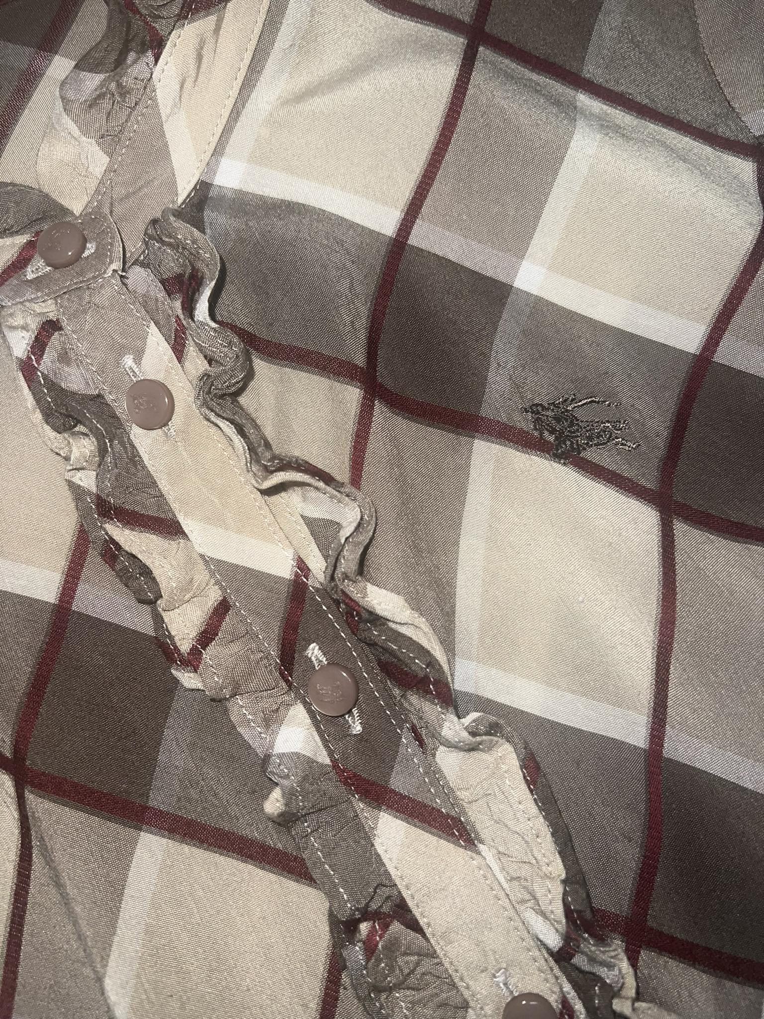 Burberry × Vintage BURBERRY BLUE LABEL E1M95-666-40 Size XS / US 0-2 / IT 36-38 - 2 Thumbnail