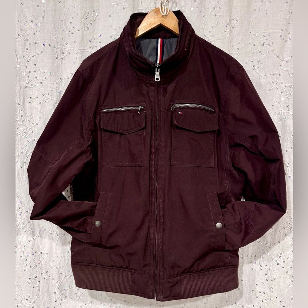 Tommy Hilfiger Tommy Hilfiger Men's Quilted Bomber Jacket – Size Large Size US L / EU 52-54 / 3 - 1 Thumbnail