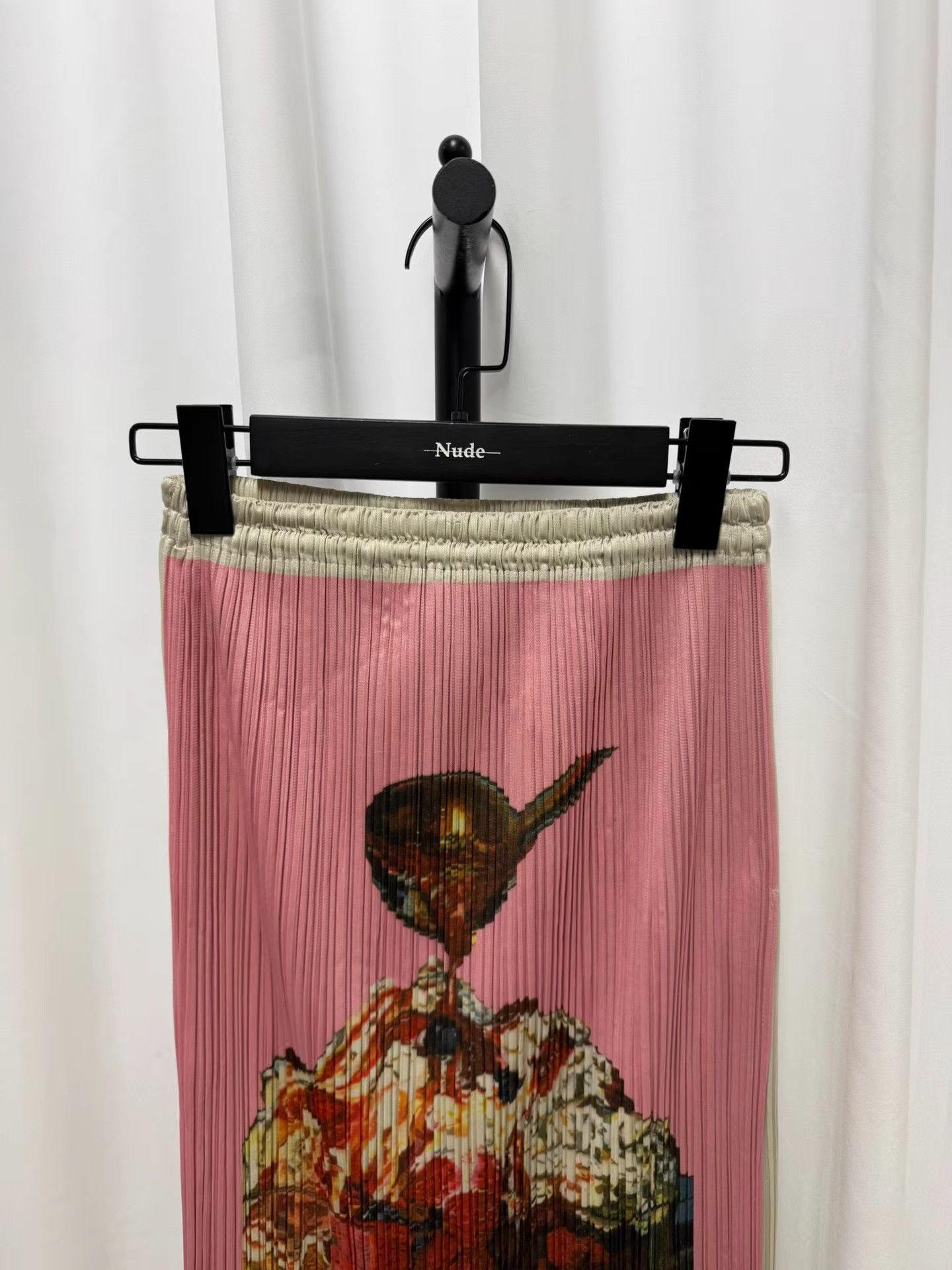 Issey Miyake ISSEY MIYAKE Pleats Please Ice Cream Print Skirt K20 Size 25" / US 0 / IT 36 - 3 Thumbnail
