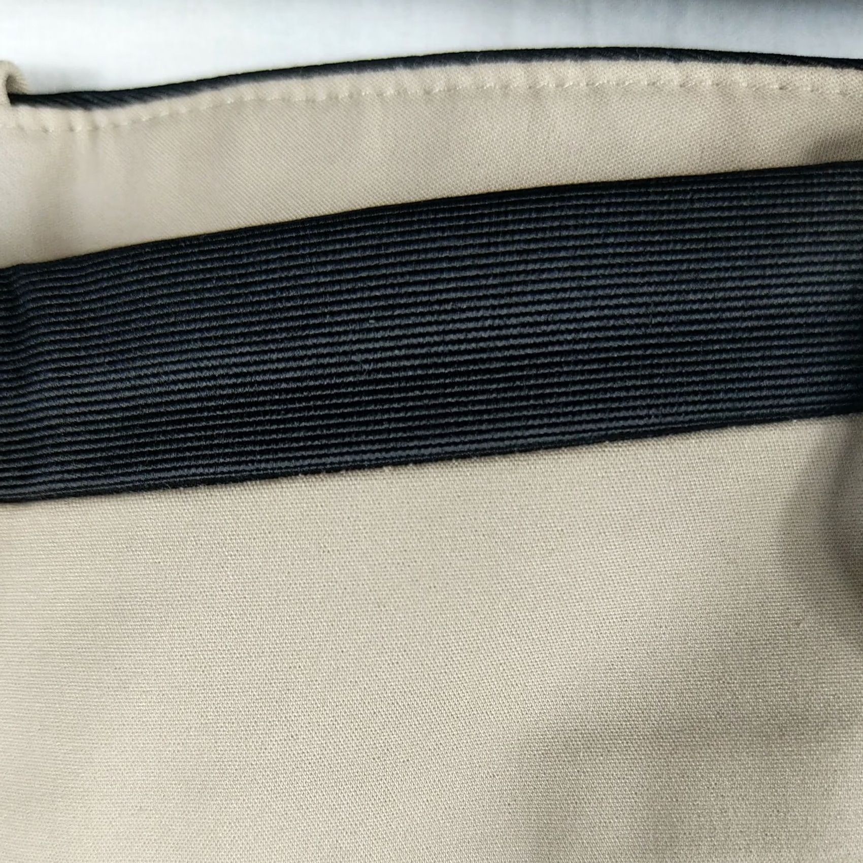 Ann Taylor Ann Taylor Pants Womens 4 Beige Dress Trim Career Business Modern Dress Pants Skinny Stretch Comfortable Regular Women Size 27" / US 4 / IT 40 - 2 Thumbnail