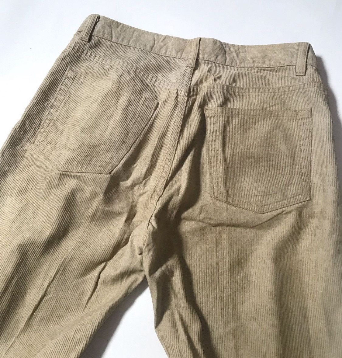 Helmut Lang Vintage helmut lang relaxed cut faded corduroy trousers Size US 29 - 2 Thumbnail