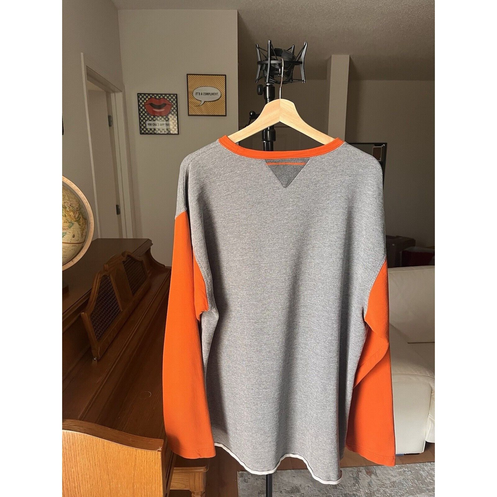 Tommy Hilfiger VINTAGE TOMMY HILFIGER LONG SLEEVE GREY CREWNECK SWEATSHIRT Size US L / EU 52-54 / 3 - 2 Thumbnail